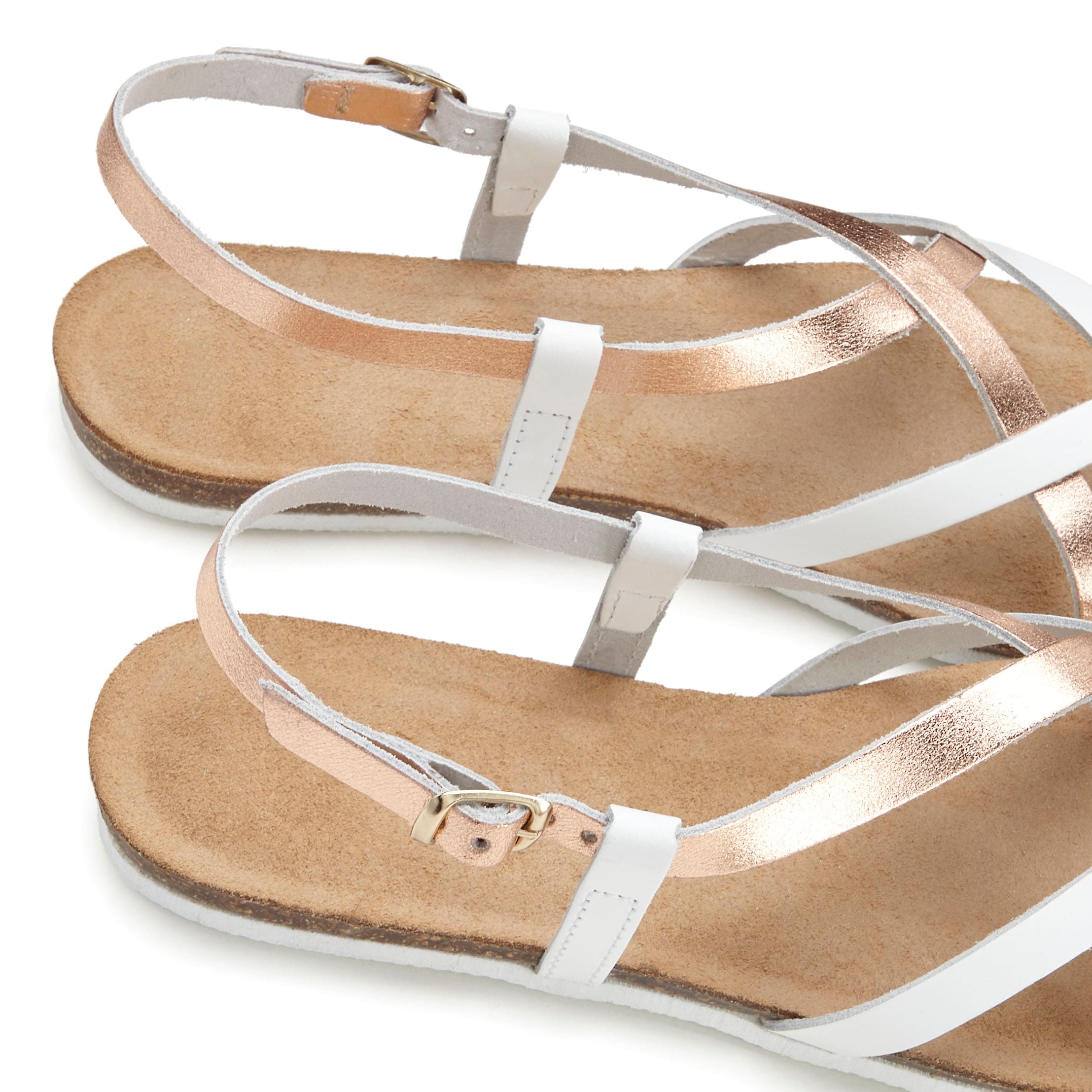 Vivance Zehentrenner, Sandale, Sandalette, Sommerschuh aus hochwertigem Leder