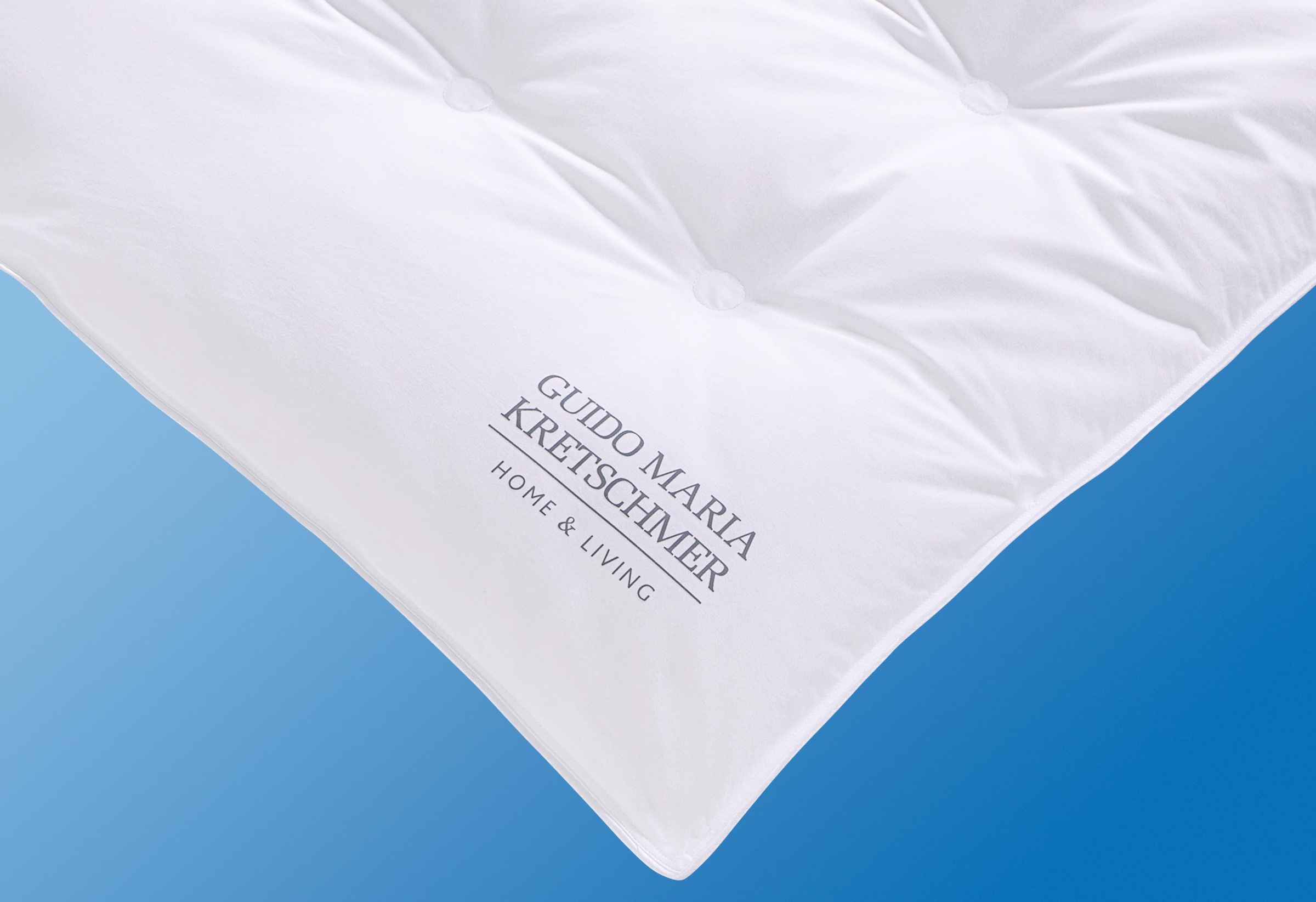 Guido Maria Kretschmer Home&Living Bettdecke + Kopfkissen »GMK«, (Spar-Set), feuchtigkeitsregulierend und atmungsaktiv - für ein trockenes Schlafklima