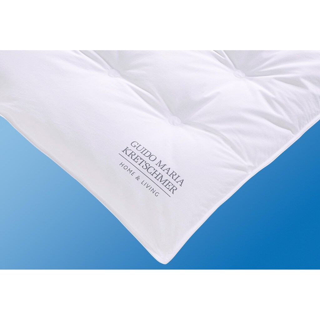 Guido Maria Kretschmer Home&Living Bettdecke + Kopfkissen »GMK«, (Spar-Set), feuchtigkeitsregulierend und atmungsaktiv - für ein trockenes Schlafklima