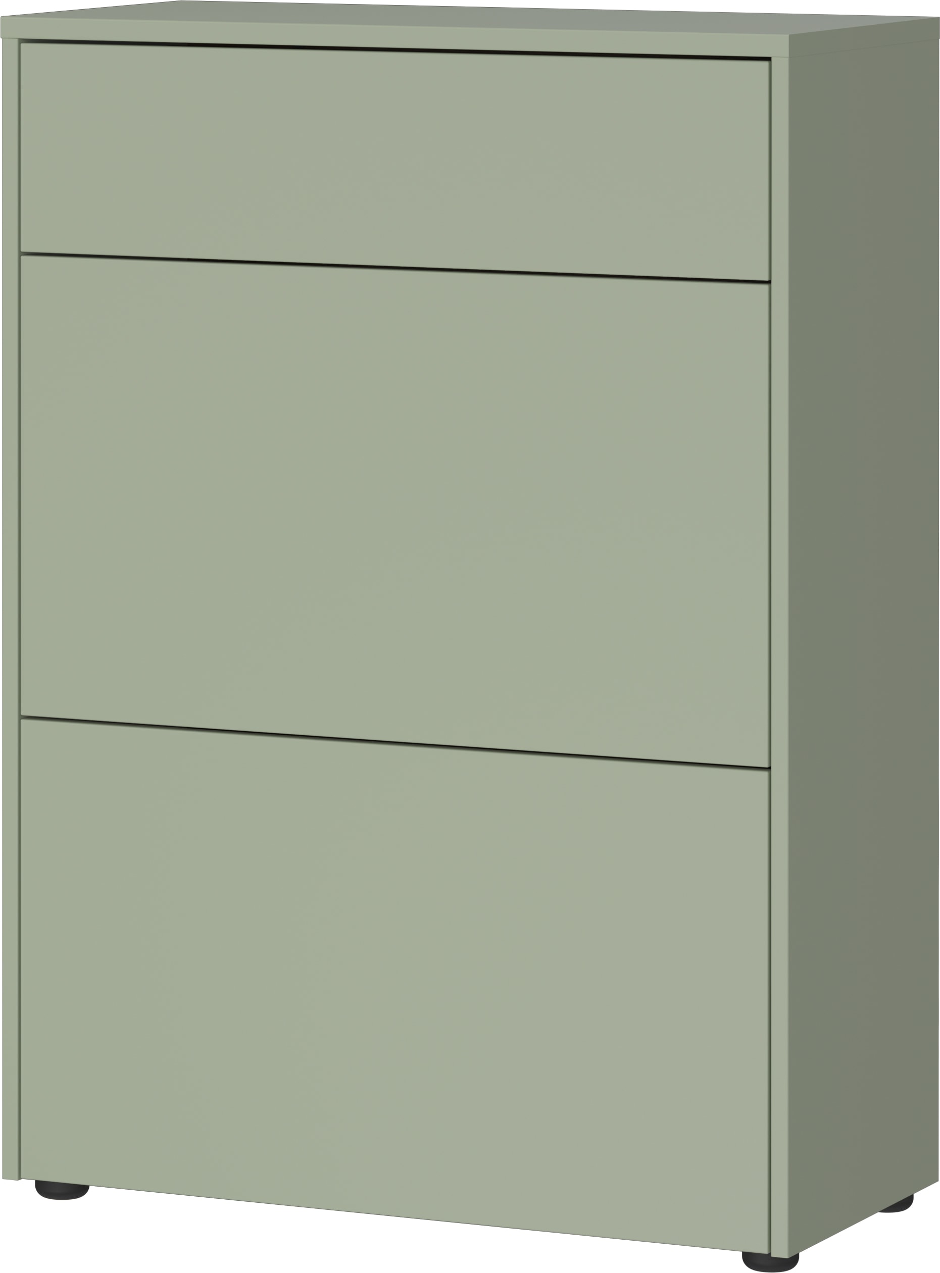 GERMANIA Schuhschrank "Binetto" 1 Stk. tlg. Garderobenschr., mit Schubl., Push-to-open, verstellb. Böden, B: 70cm