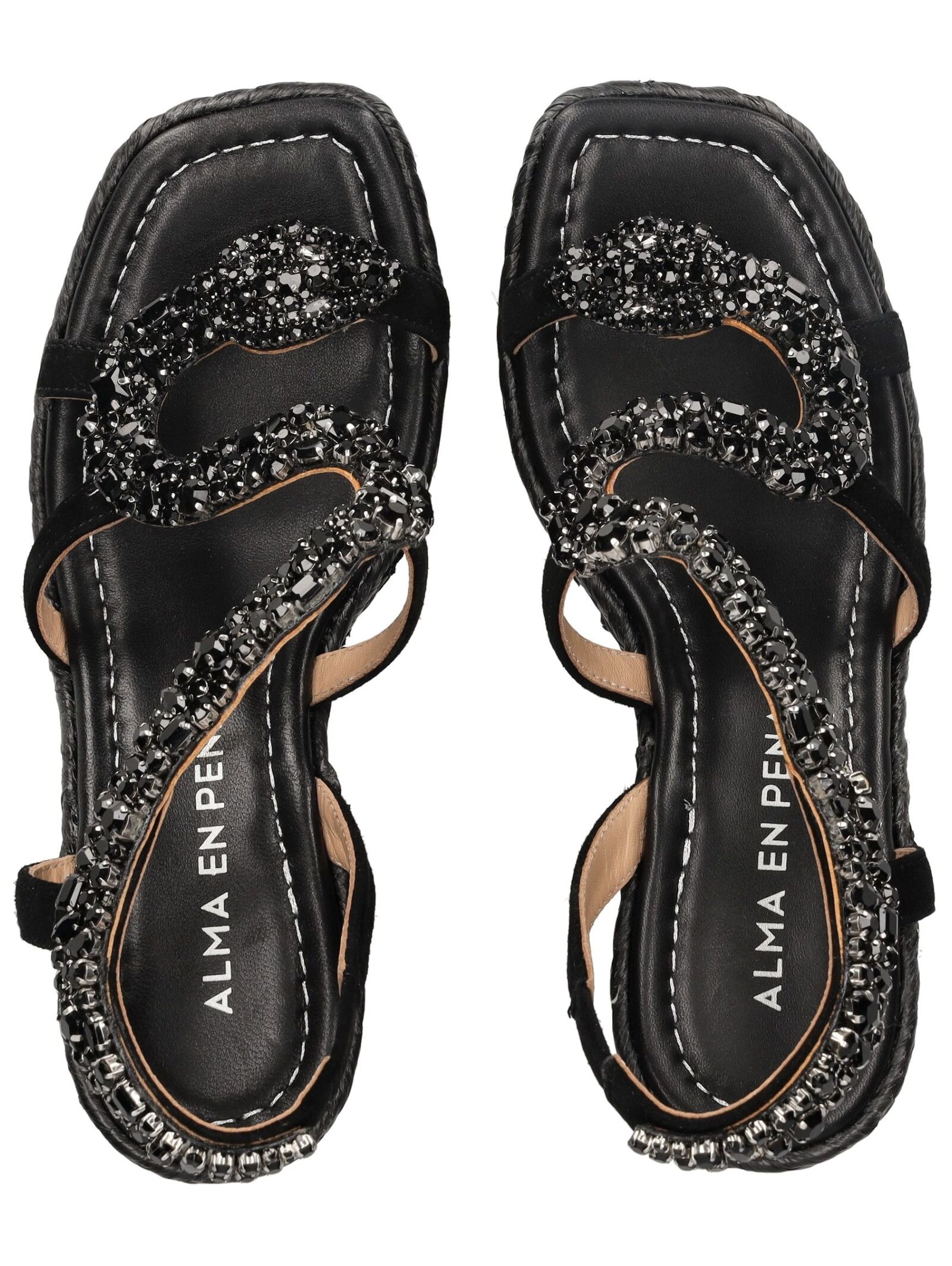 Alma en Pena Keilsandalette »ALMA EN PENA Sandalen Leder/Textil«