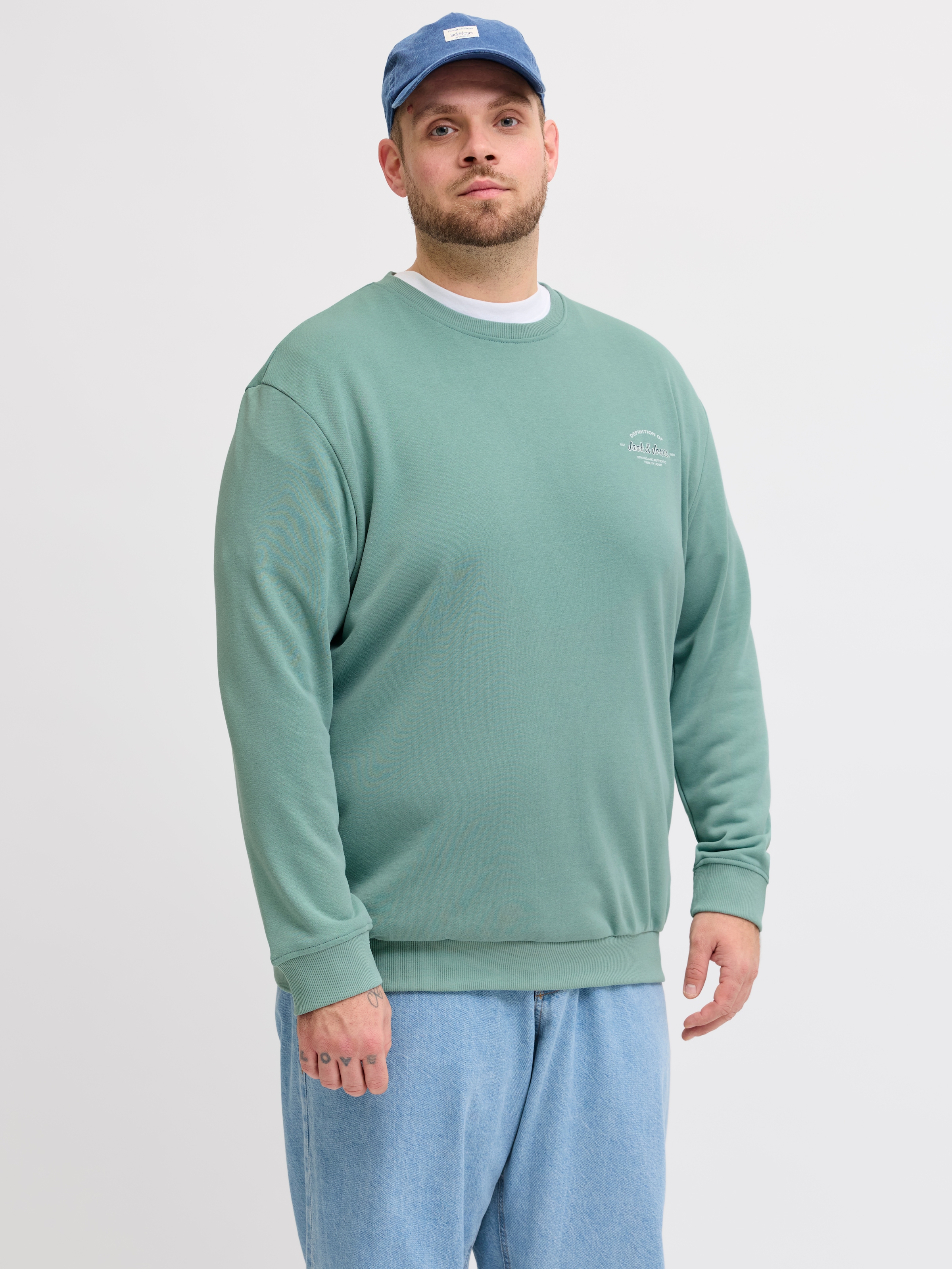Jack & Jones PlusSize Sweatshirt "JJBRANDON SWEAT CREW NECK PLS" günstig online kaufen