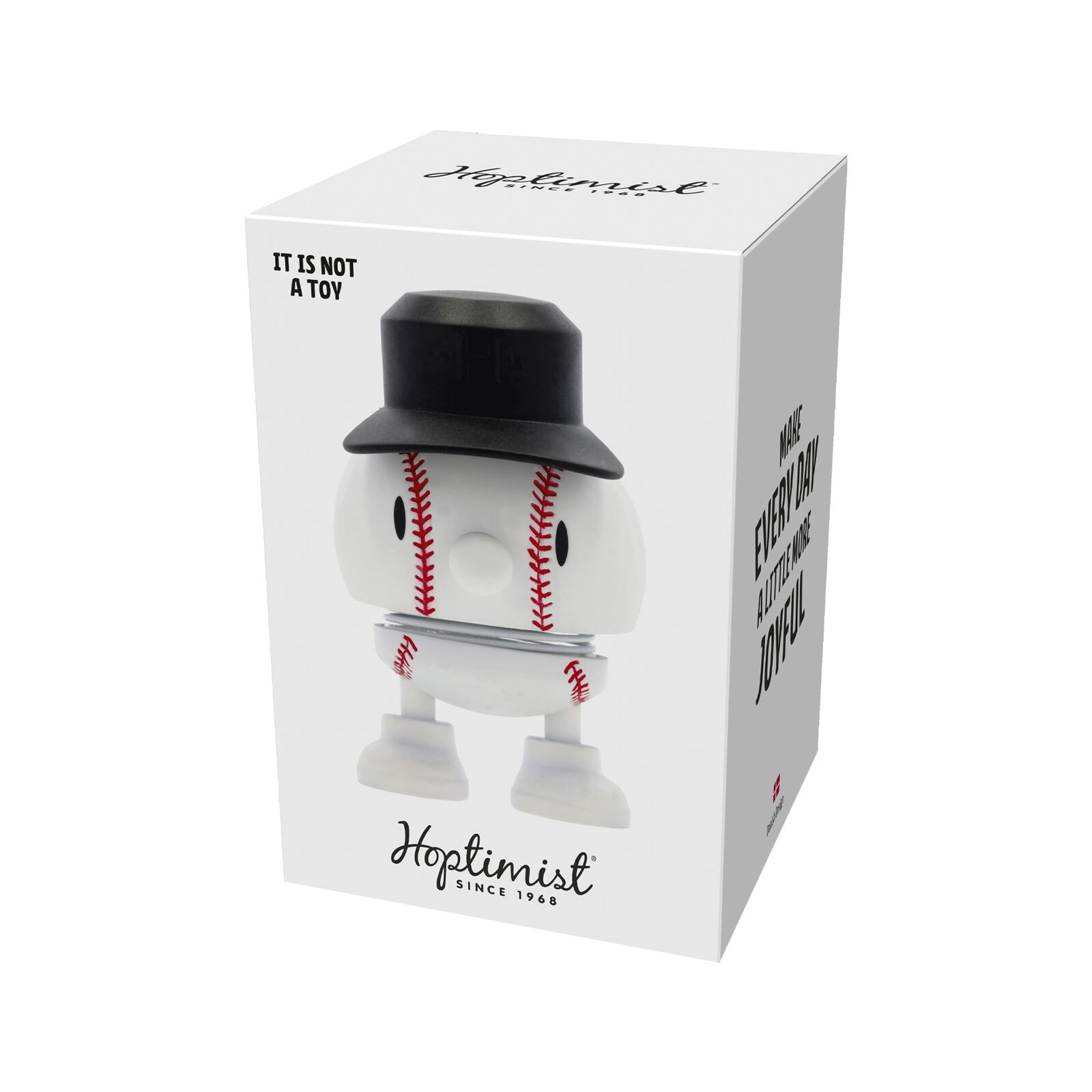 HOPTIMIST Dekofigur »Dekofigur Bumble S Baseball 7,6 cm weiß«