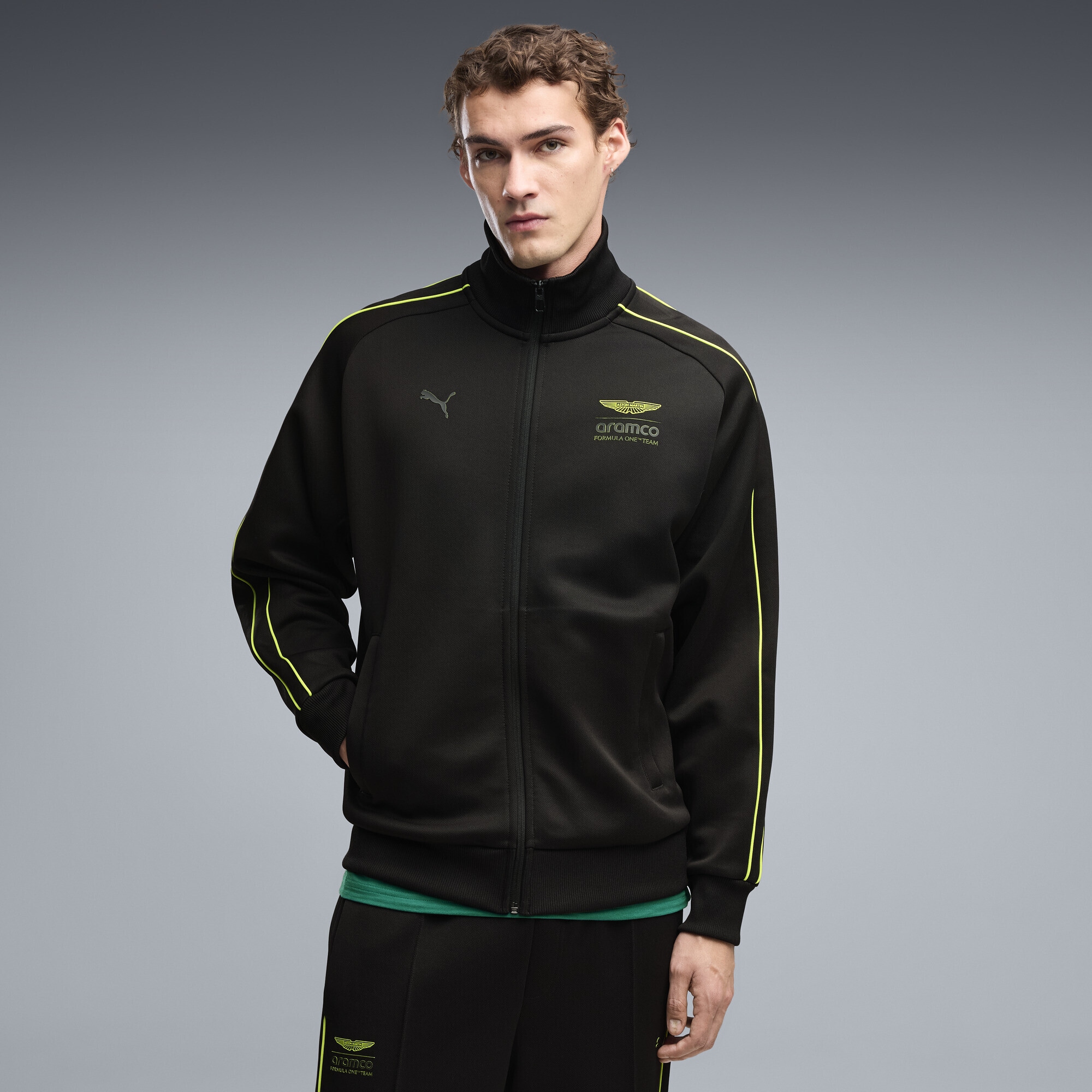 PUMA Sweatjacke »PUMA x ASTON MARTIN ARAMCO F1® TEAM T7 Trainingsjacke Herren«