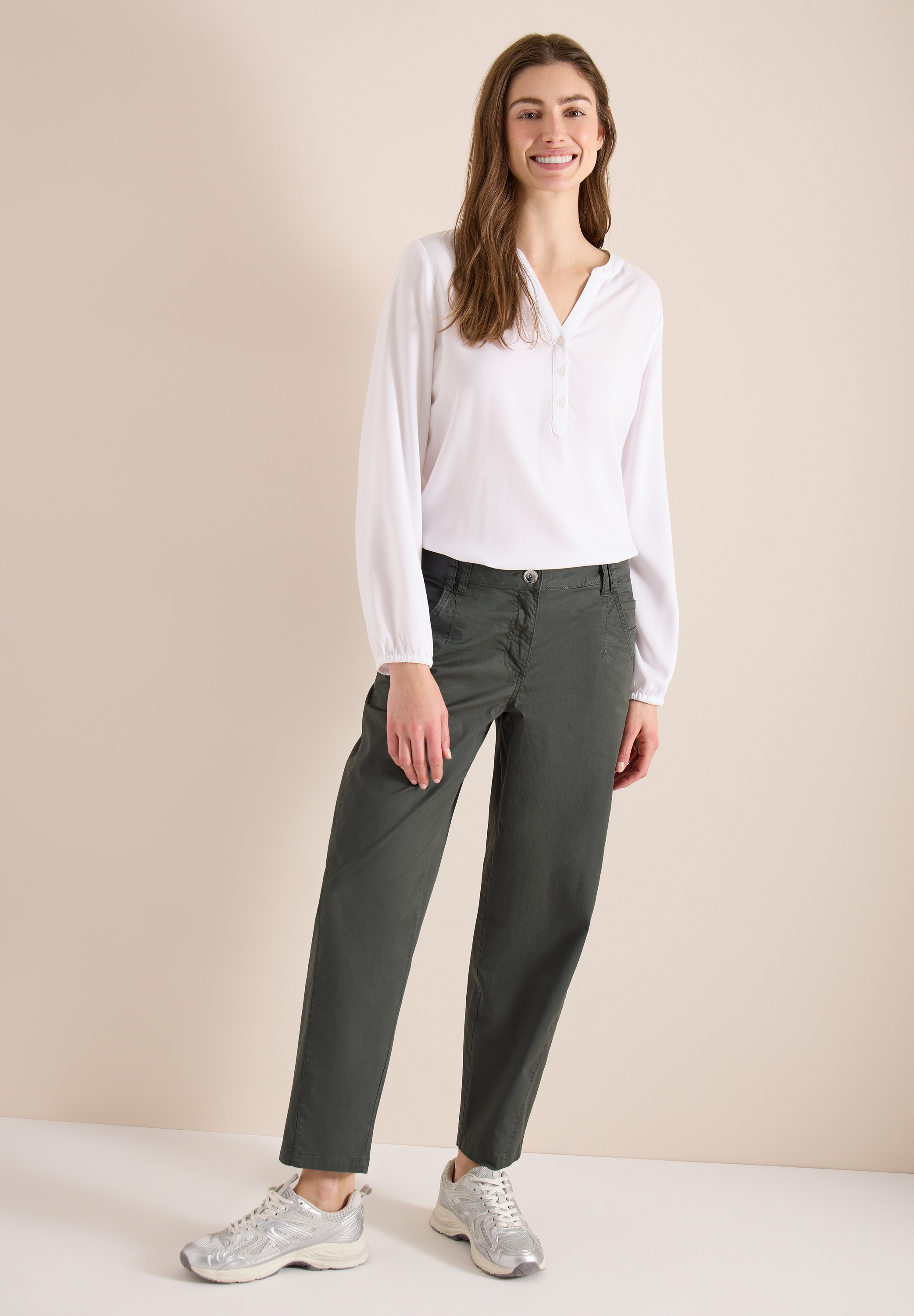 Cecil Comfort-fit-Jeans aus Baumwolle mit Stretchanteil