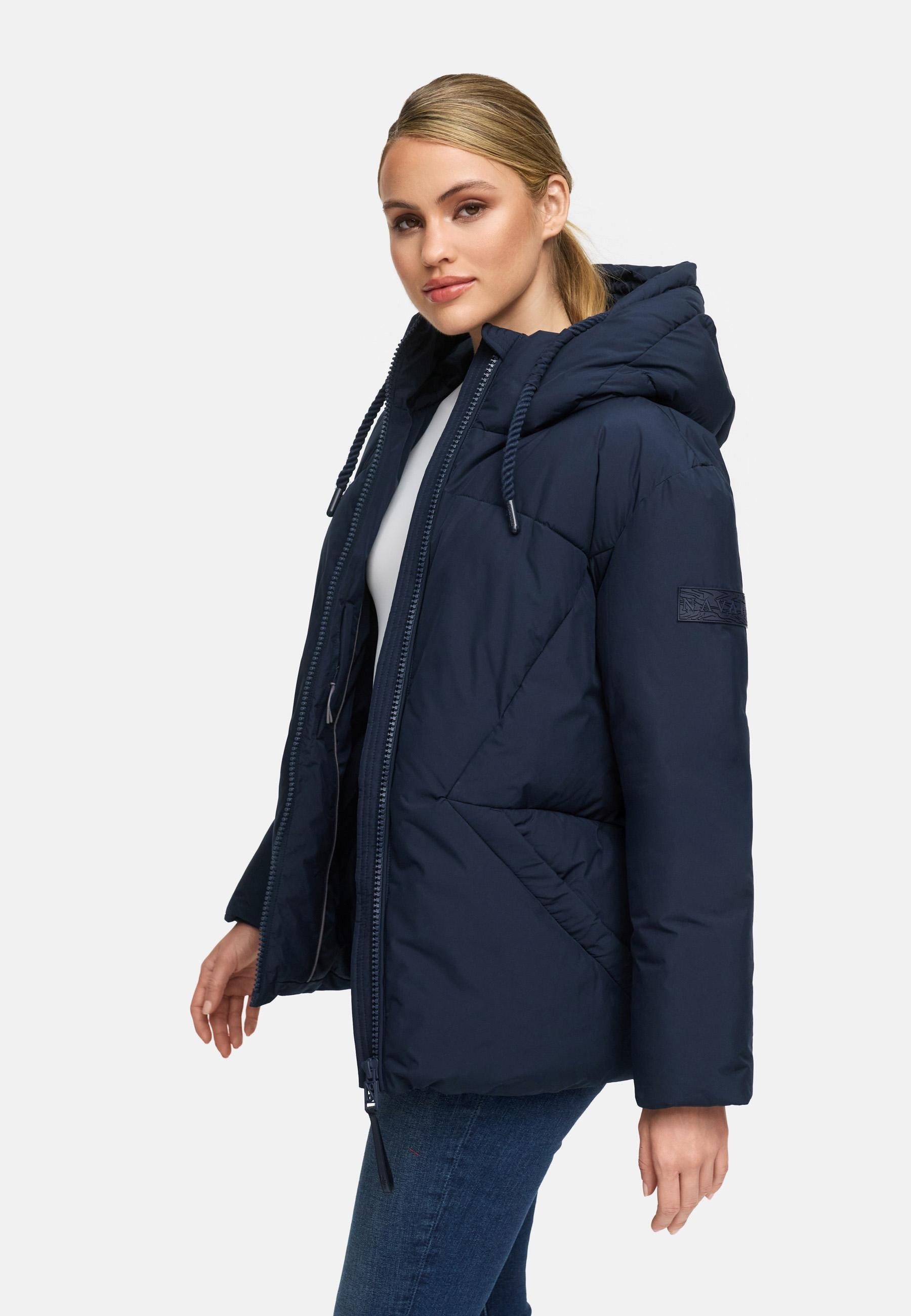 Navahoo Steppjacke »Pastellzauber 14«, mit Kapuze, Winterjacke mit Kapuze