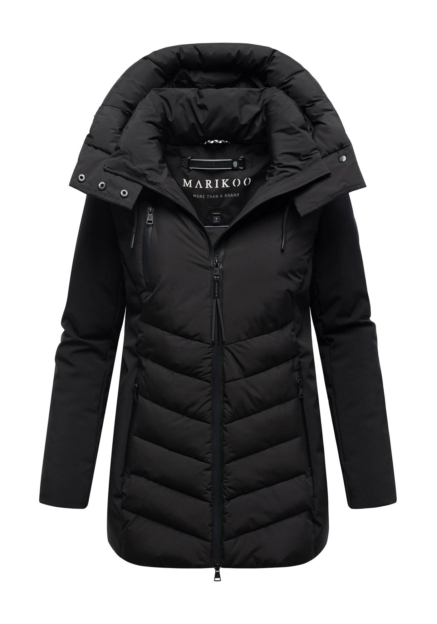 Marikoo Winterjacke »Tivaa«, Feminine Silhouette