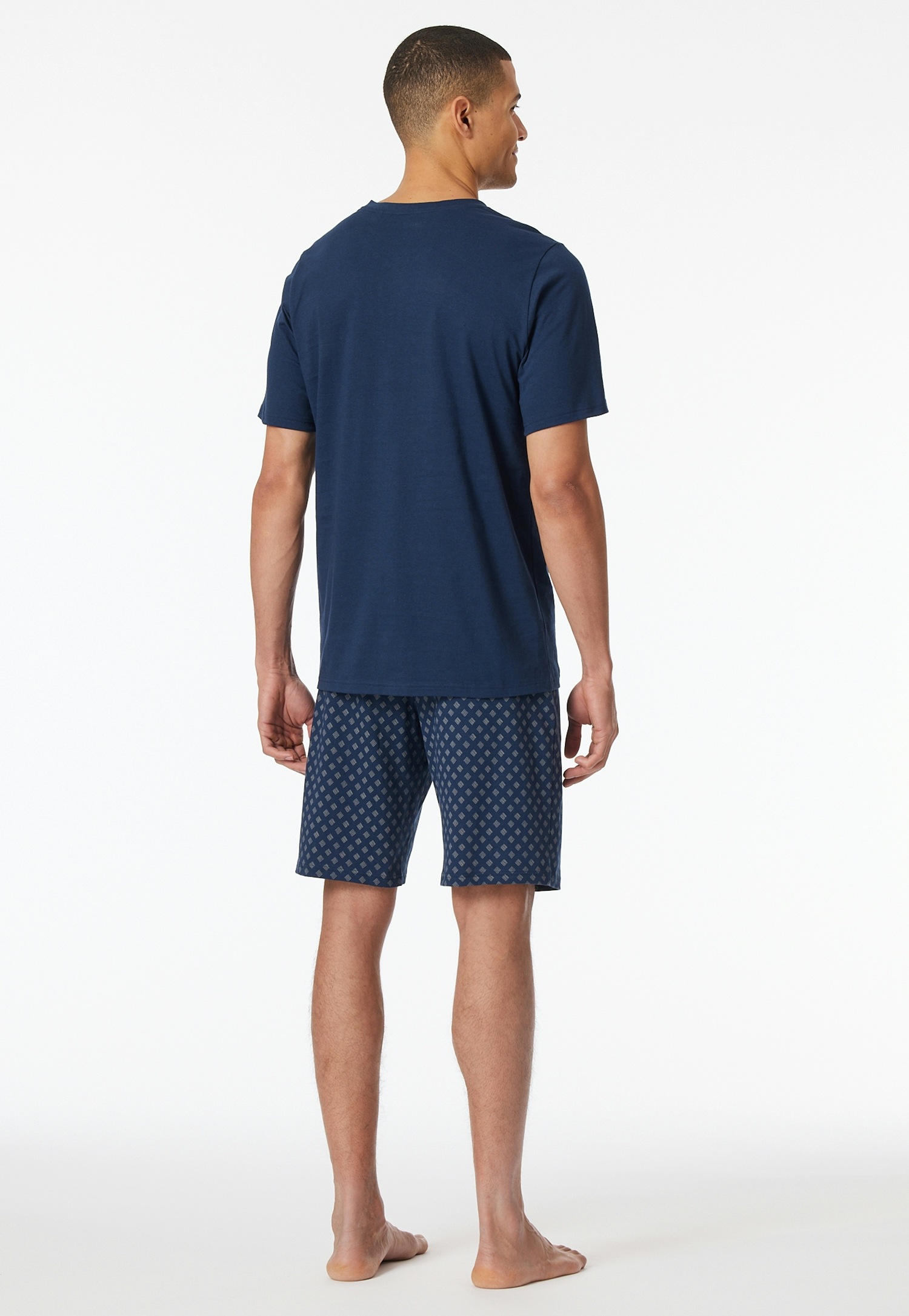 Thumbnail - Schiesser Shorty "Casual Essentials" 2 Stk. tlg., mit V-Ausschnitt