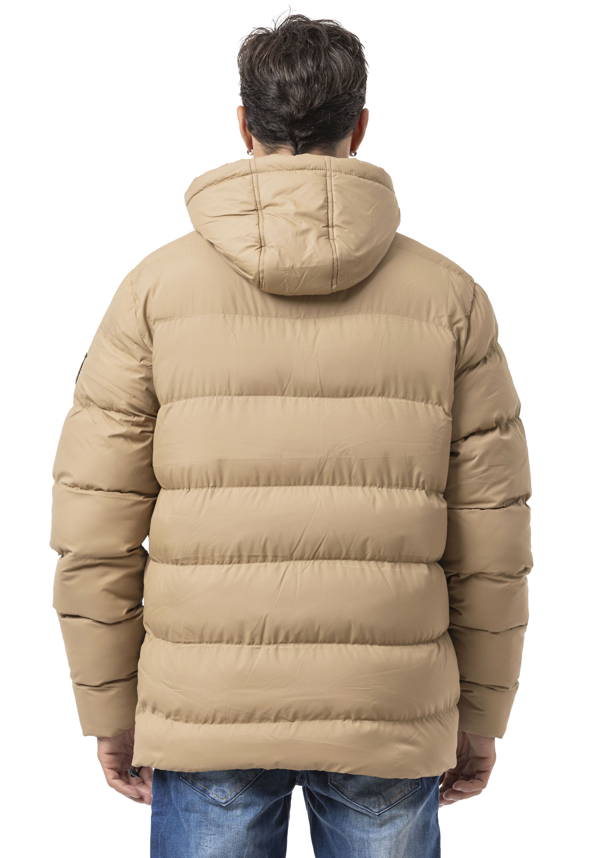 Cipo & Baxx Winterjacke »Jacke« mit Kapuze im Steppdesign