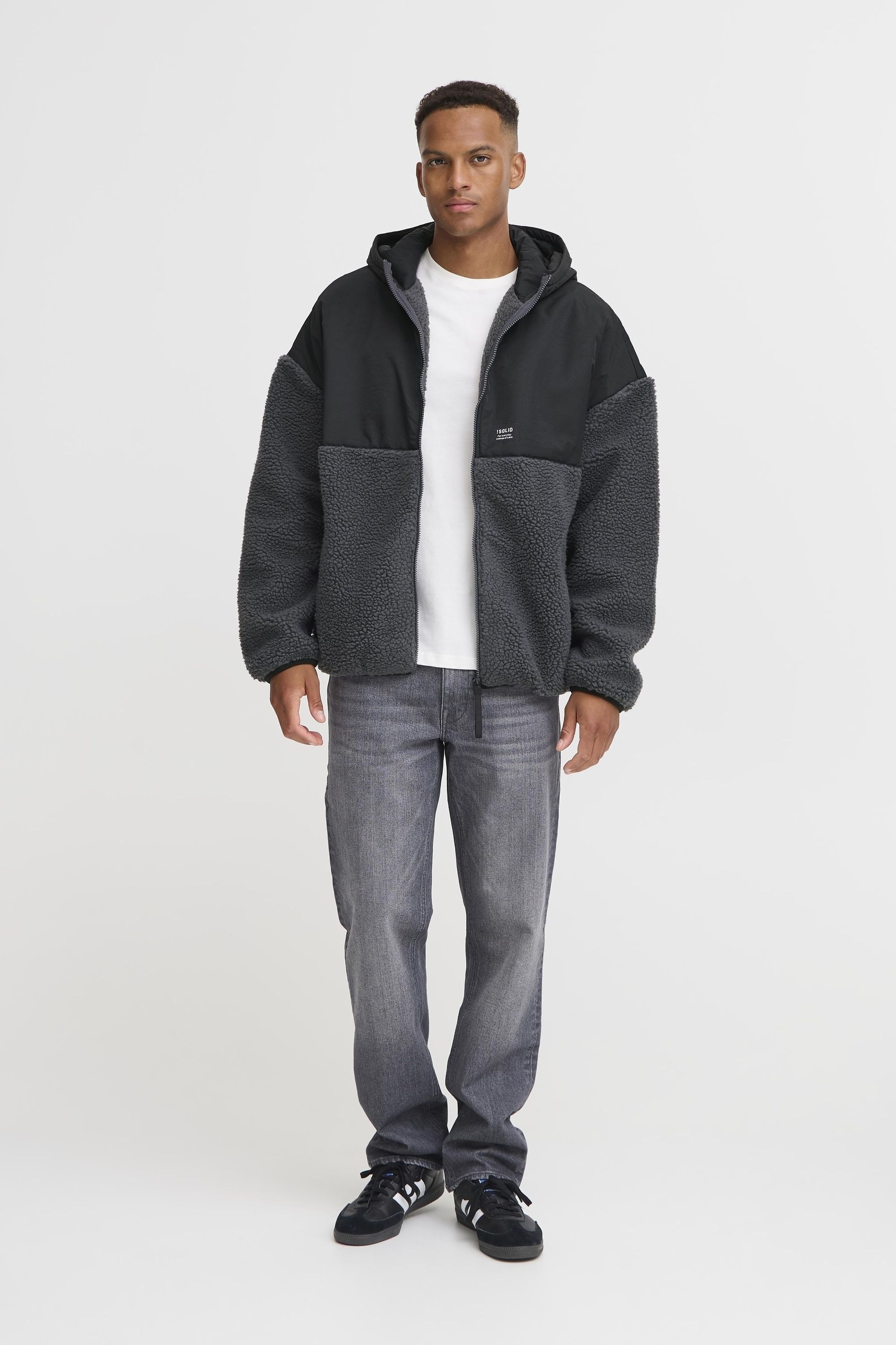 Solid Fellimitatjacke "Fellimitatjacke SDMark" günstig online kaufen