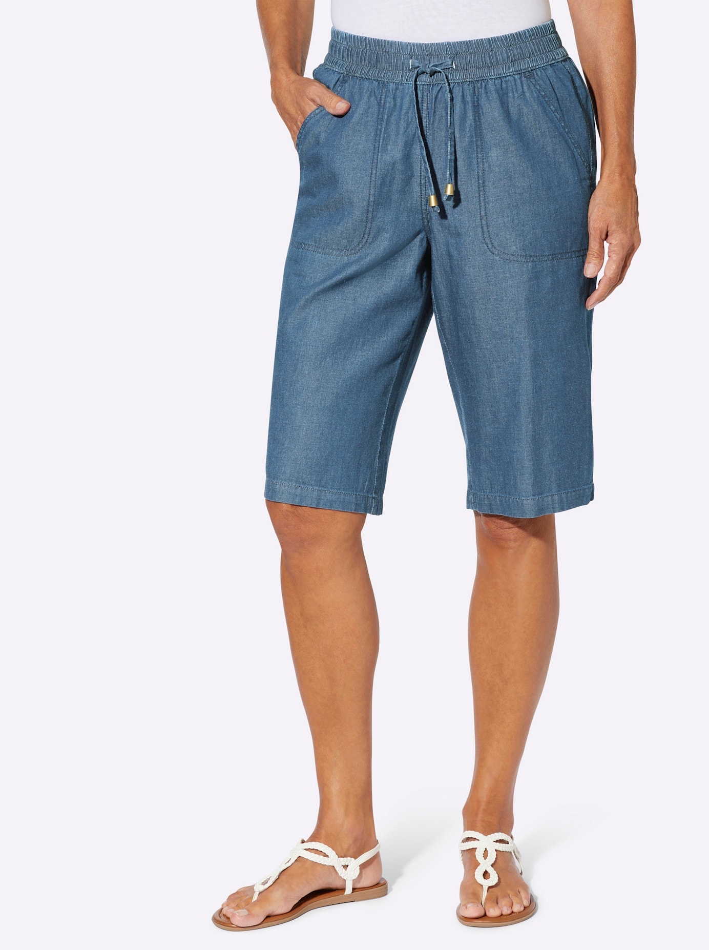 Classic Basics Jeansbermudas

