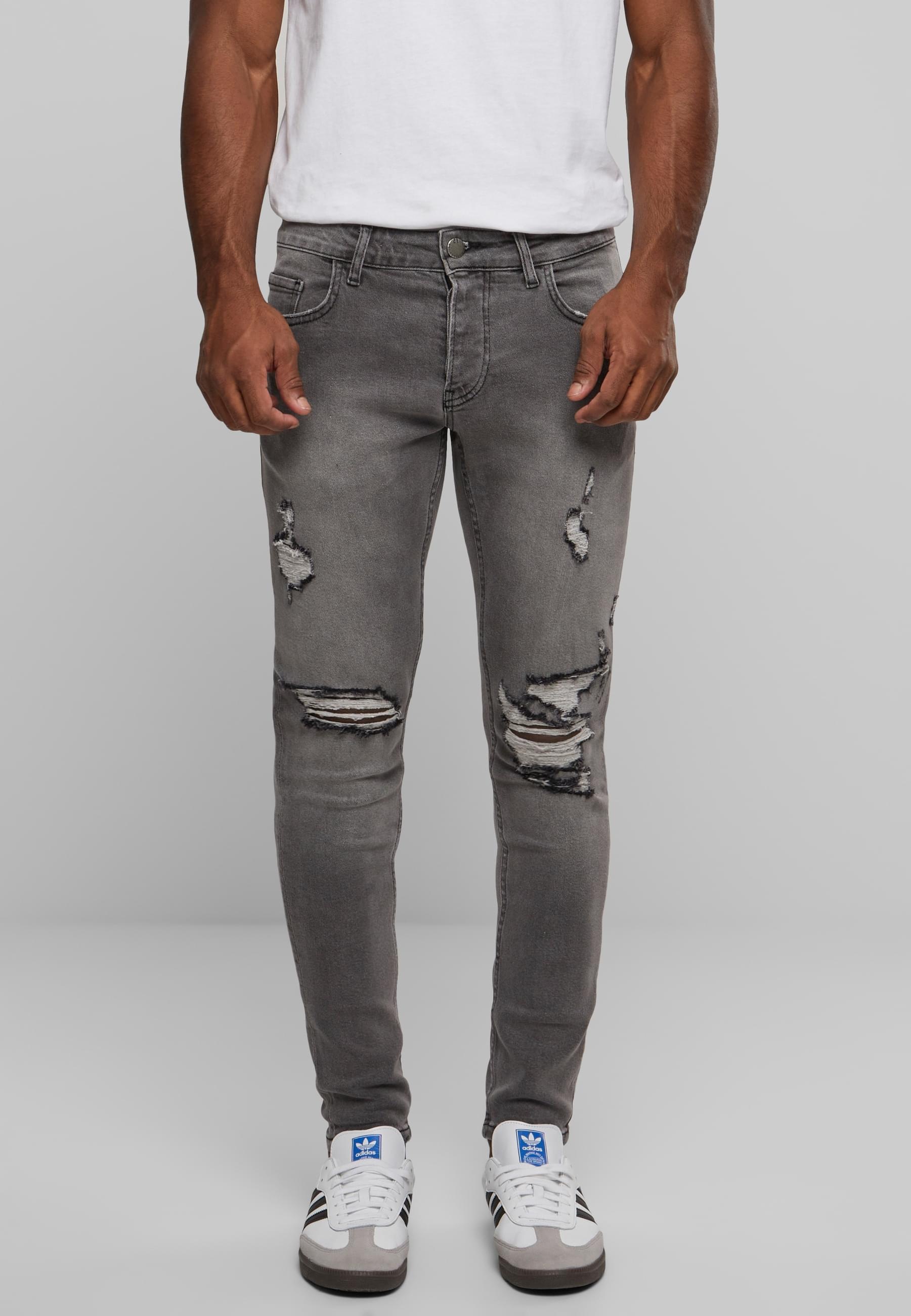 2Y Studios Bequeme Jeans »2Y Studios Herren 2Y Destroyed Skinny Denim«