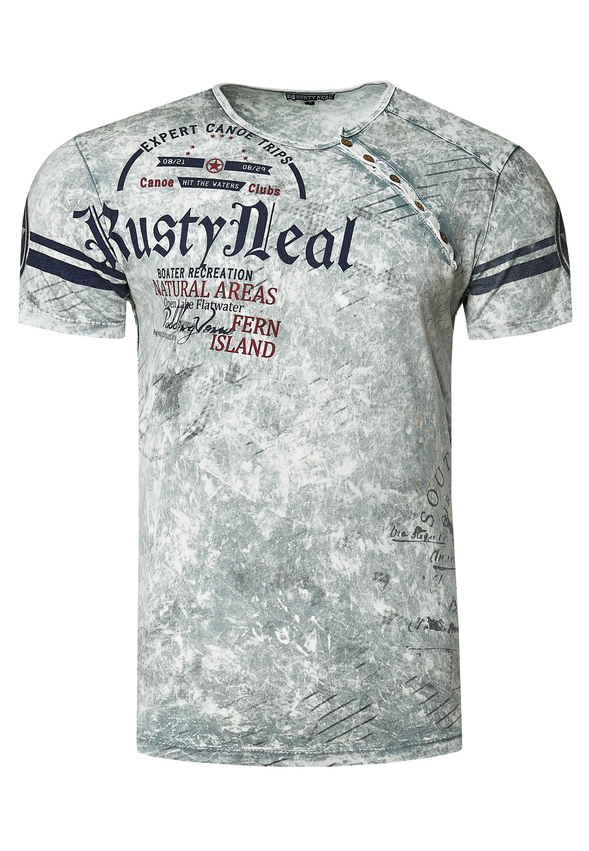 Rusty Neal T-Shirt, mit coolem Logo-Print
