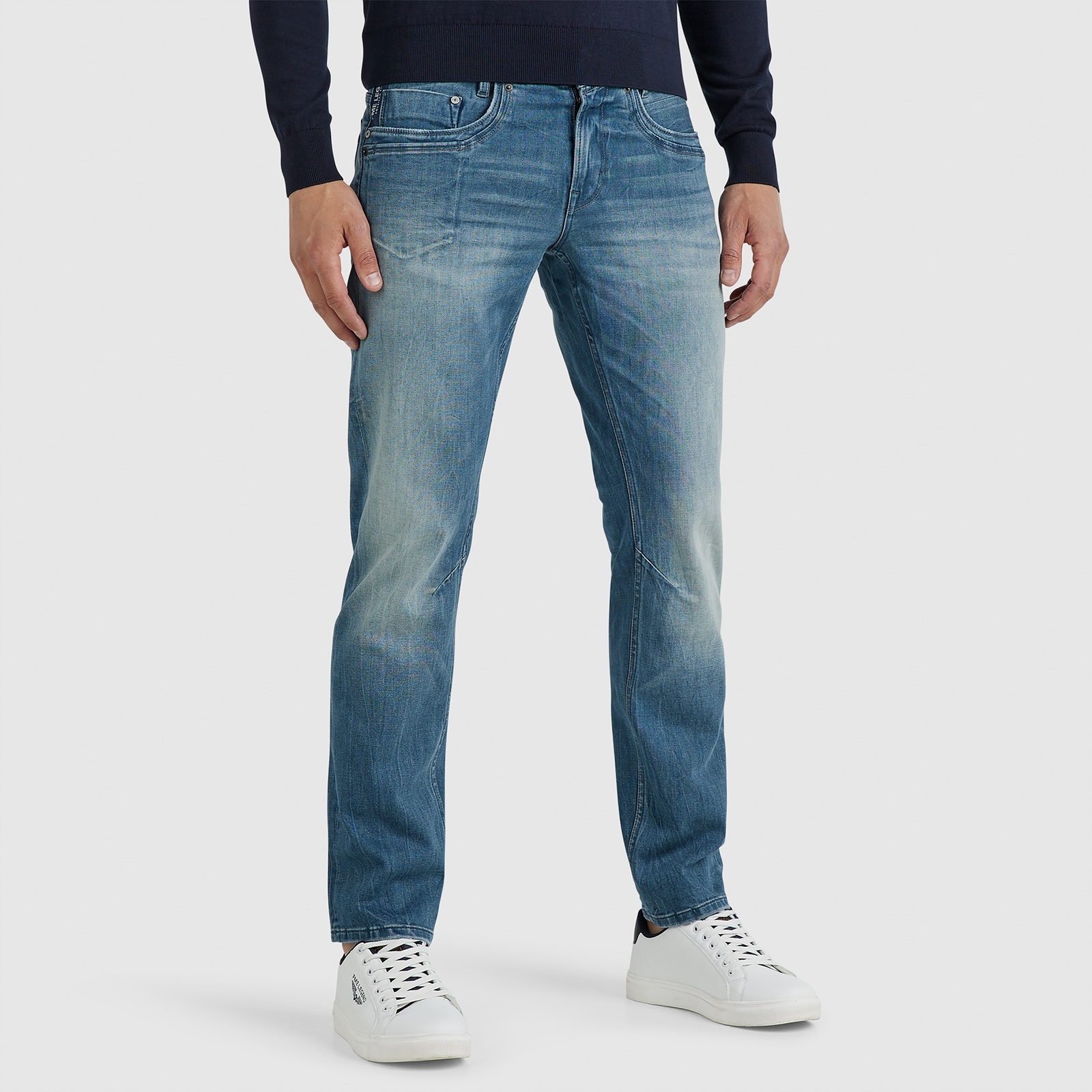 PME LEGEND Tapered-fit-Jeans "SKYMASTER", im Used Look