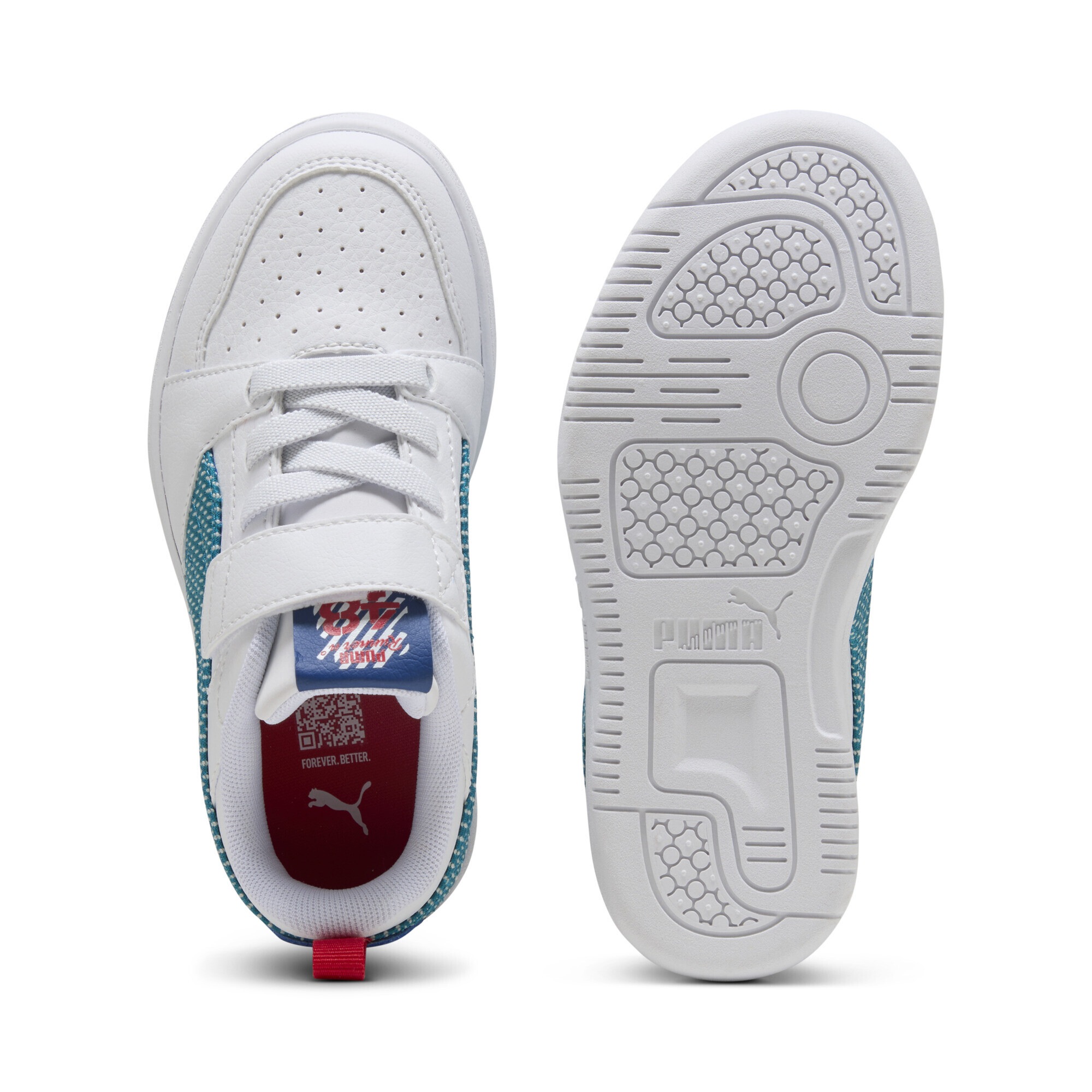 PUMA Sneaker »Rebound V6 Low Run Fun Sneakers Kinder«