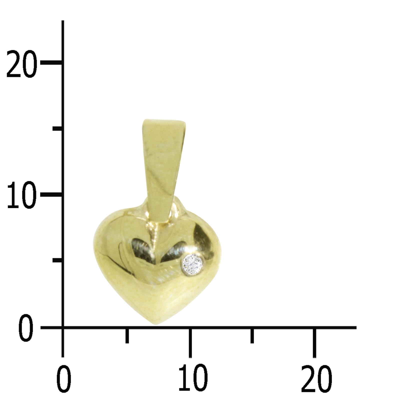 OSTSEE-SCHMUCK Kettenanhänger »Ostsee-Schmuck Anhänger Herz Anhänger Herz« (1 Stk. tlg.)