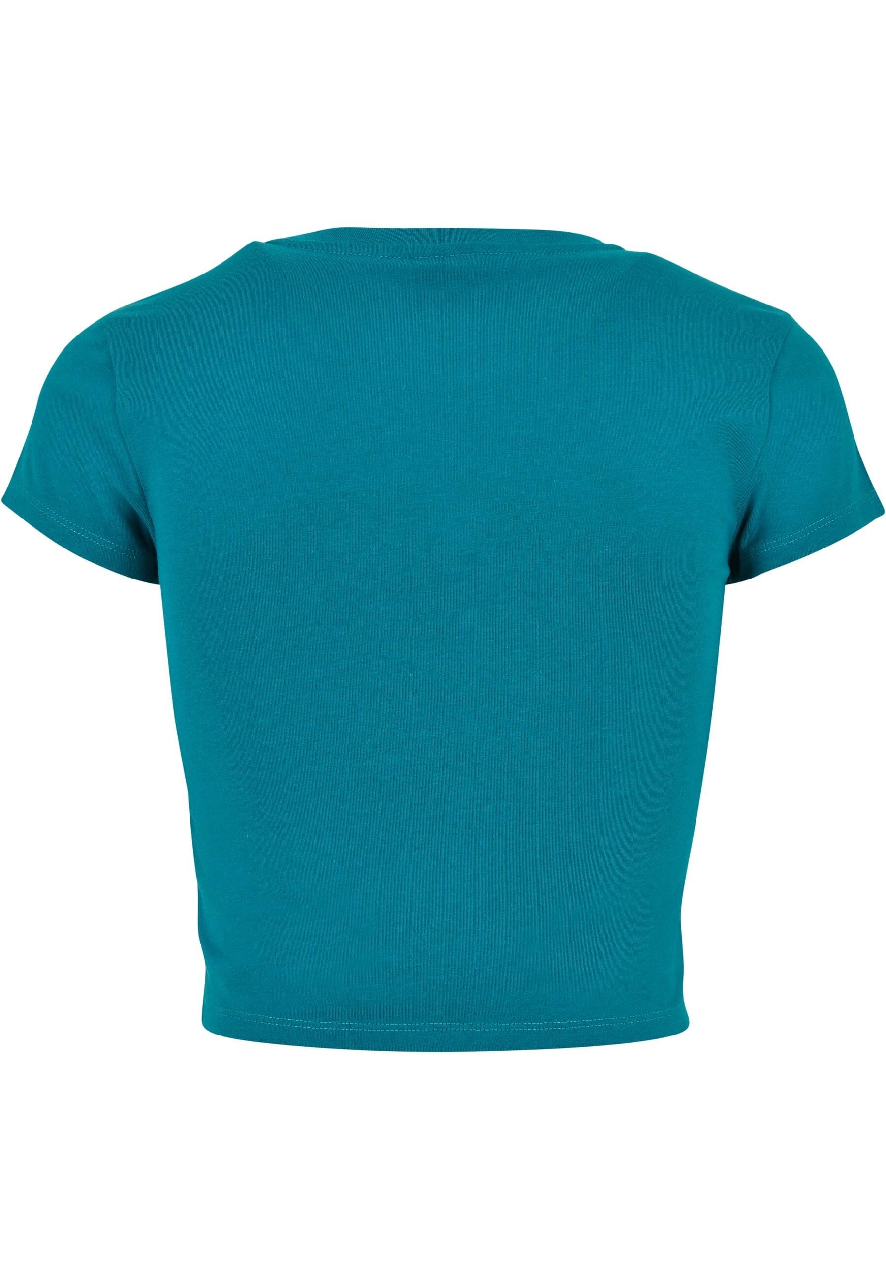 URBAN CLASSICS T-Shirt »Urban Classics Damen Ladies Stretch Jersey Cropped Tee«, (1 tlg.)