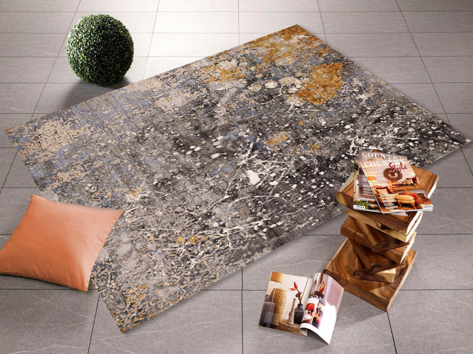 OCI DIE TEPPICHMARKE Teppich »Signature Orimon«, rechteckig, 4 mm Höhe, handgeknüpft, Wohnzimmer