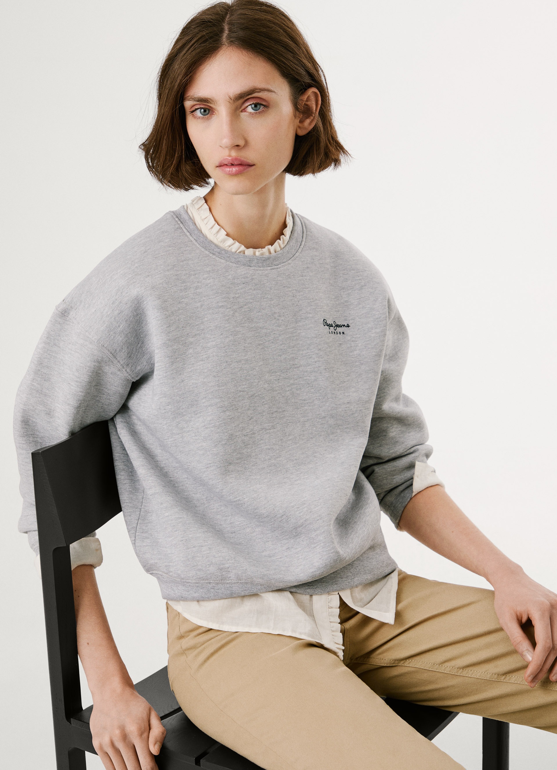 Pepe Jeans Sweatshirt "BABI", mit Rundhals und Logo günstig online kaufen