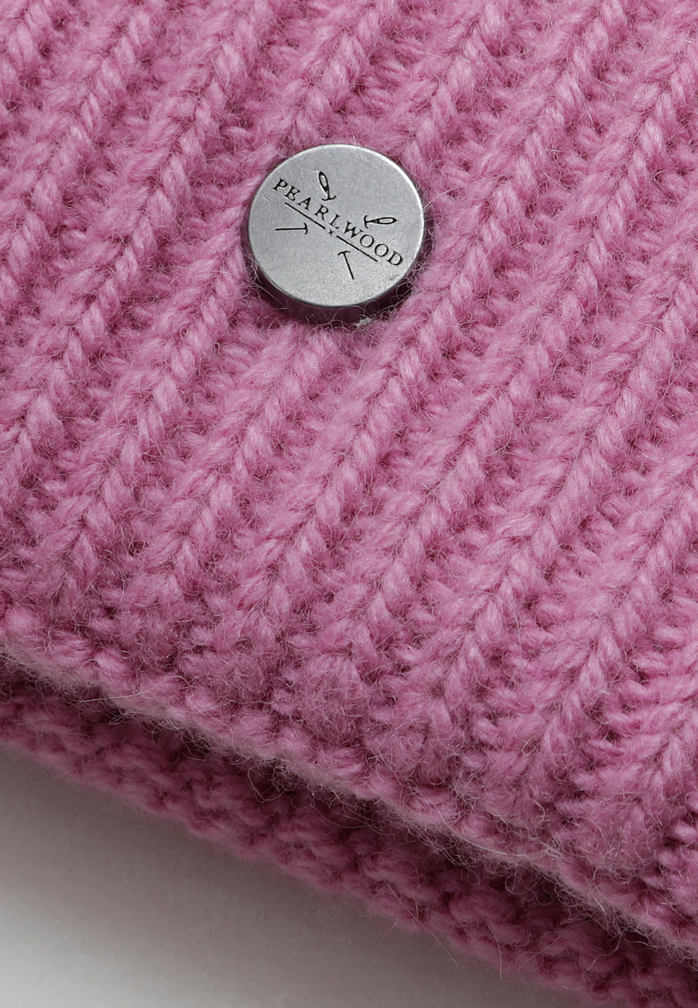 PEARLWOOD Strickmütze »IVA«, Feinripp, breiter Umschlag, Temperaturregulierend, Wollanteil