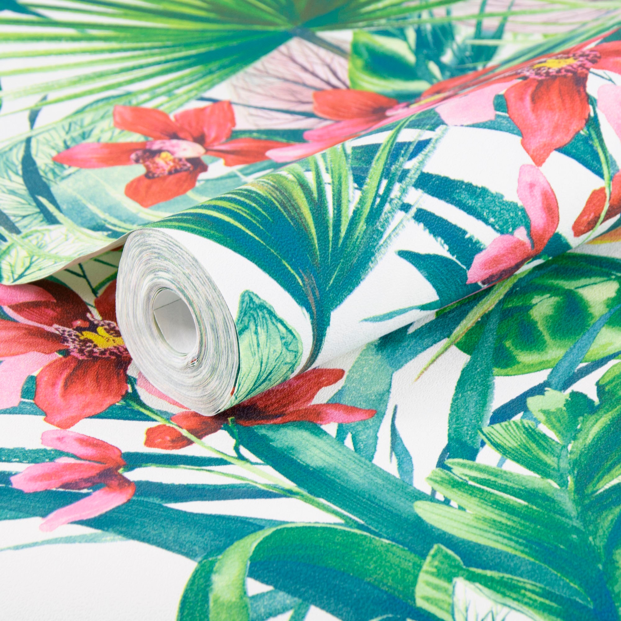 Superfresco Easy Vliestapete »Superfresco Easy Tropische Blätter«, botanisch, Superfresco Easy Tropische Blätter