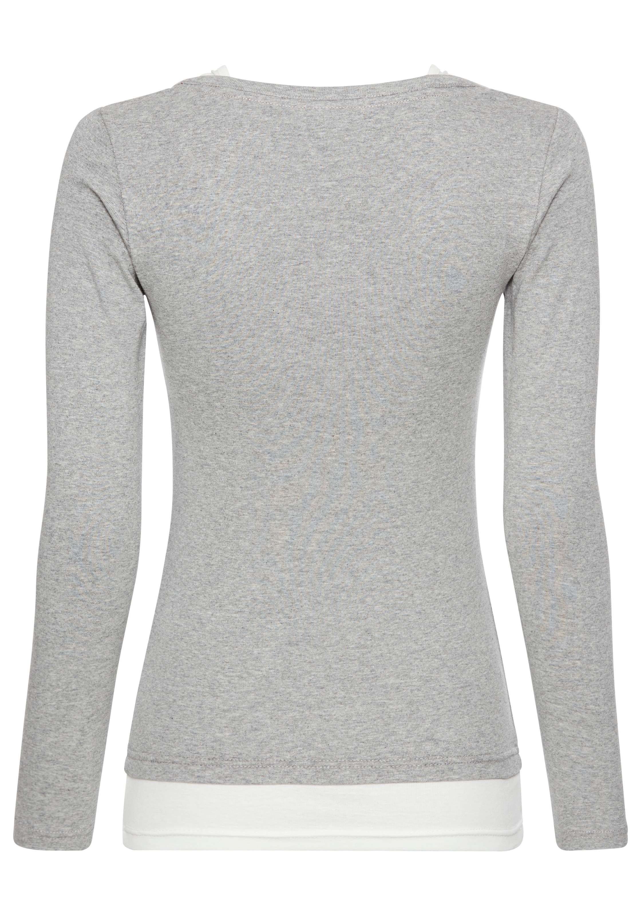 KangaROOS 2-in-1-Langarmshirt, in Lagenoptik