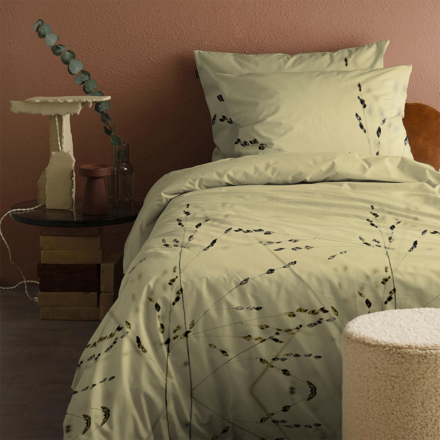 damai Bettwäsche "Dew" 2 Stk. mit Gräsern günstig online kaufen