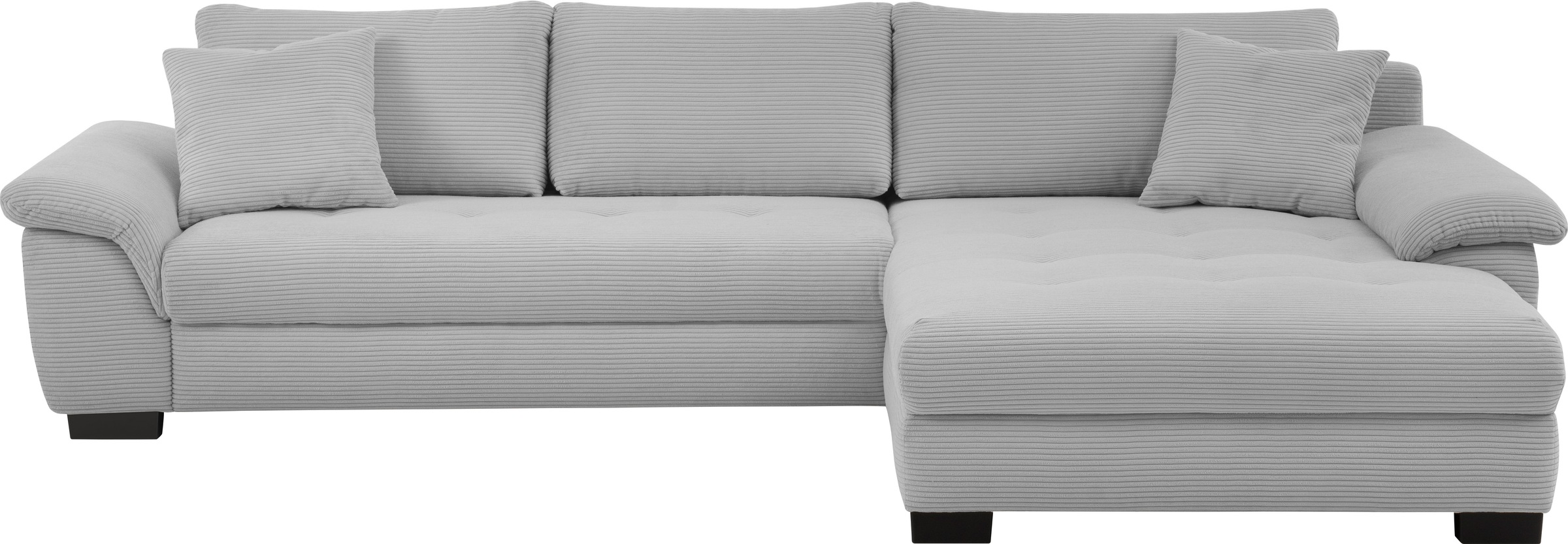 Mr. Couch Ecksofa »Dario, L-Form, mit Bett und Bettkasten« mit Kaltschaum