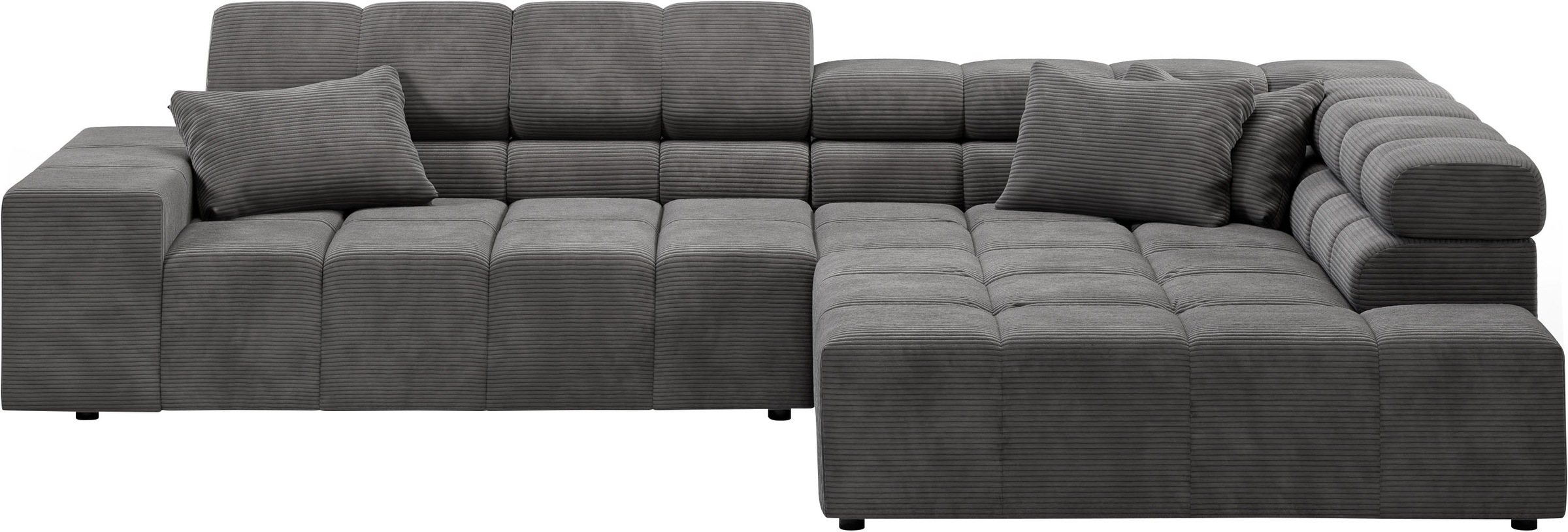 INOSIGN Ecksofa "Ancona incl. Kopfteilverstellung, Breite 319cm, L-Form", w günstig online kaufen