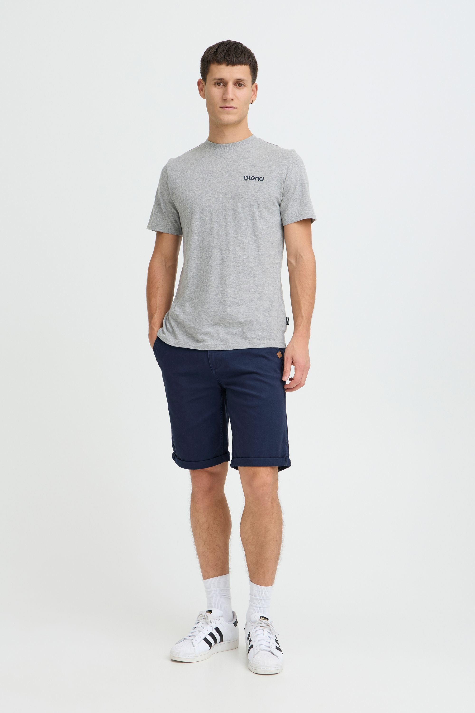 BLEND BHTirex Chino Shorts Navy Blue M 4