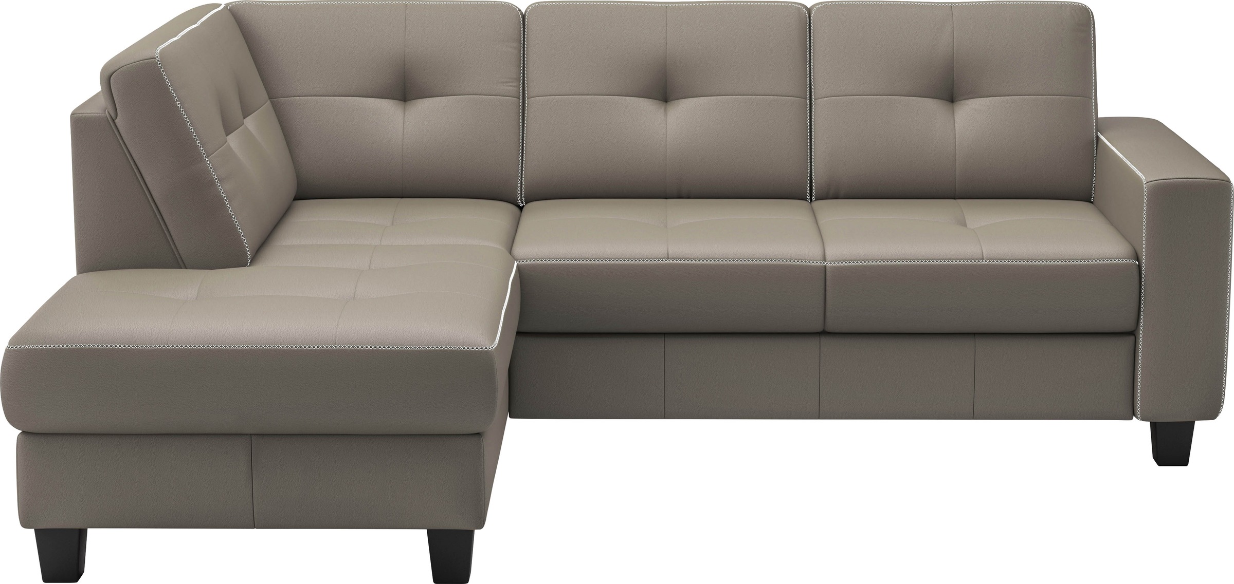 Home affaire Ecksofa "Varese" wahlweise mit Bettfunktion und Bettkasten günstig online kaufen