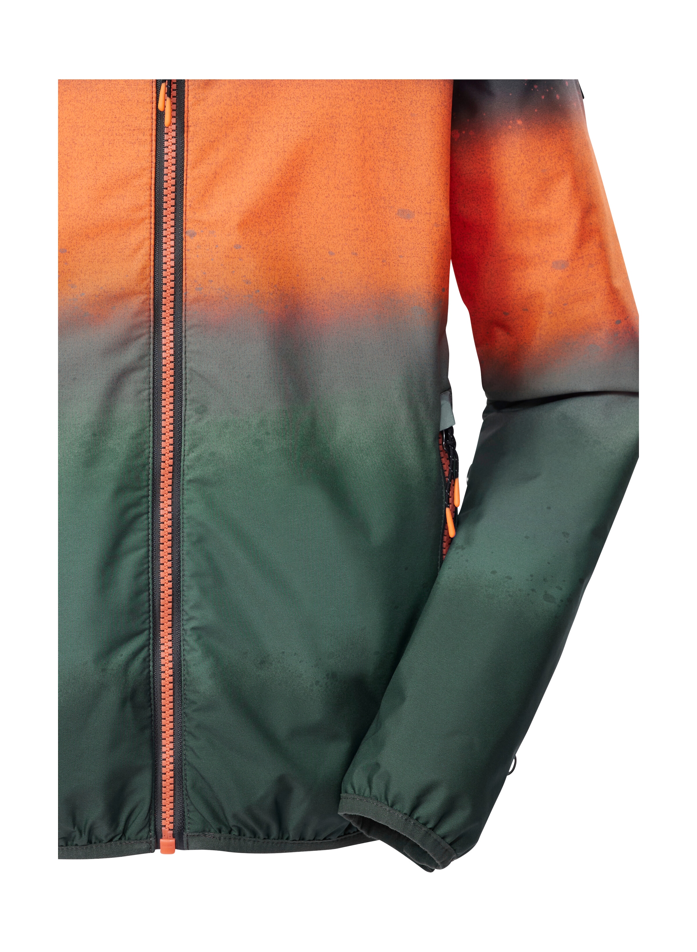 Killtec Funktionsjacke »KOS 144 BYS JCKT« Wind- und wasserdichte Jungenjacke mit Farbverlauf-Print