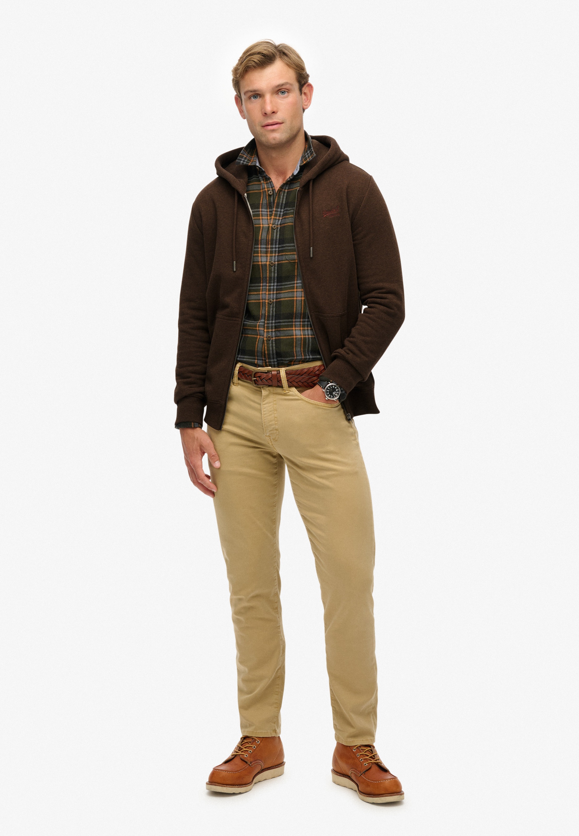 Superdry Kapuzensweatjacke »ESSENTIAL LOGO ZIP HOODIE HB«