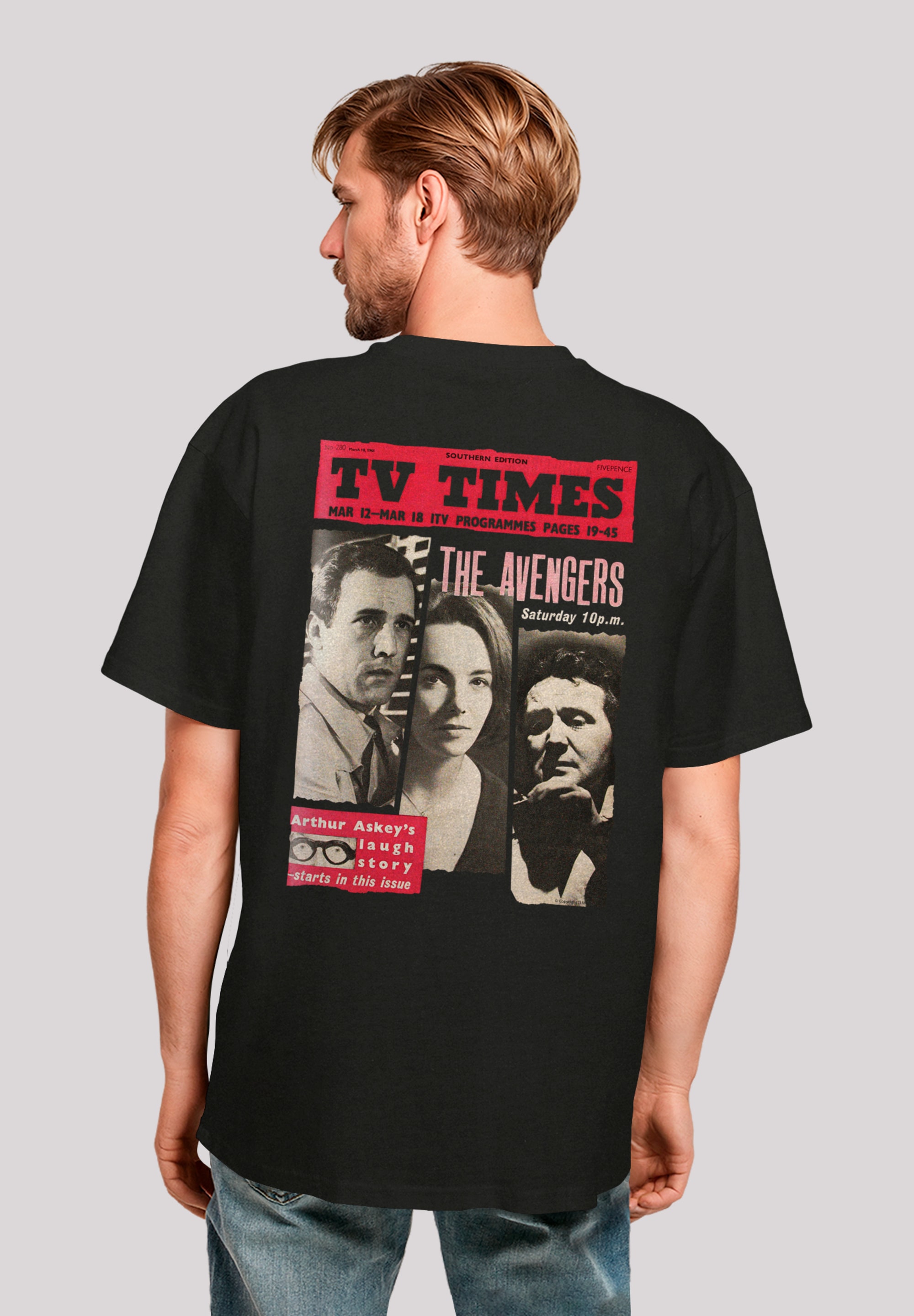 F4NT4STIC T-Shirt "TV Times The Avengers 1961 Cover", Premium Qualität günstig online kaufen