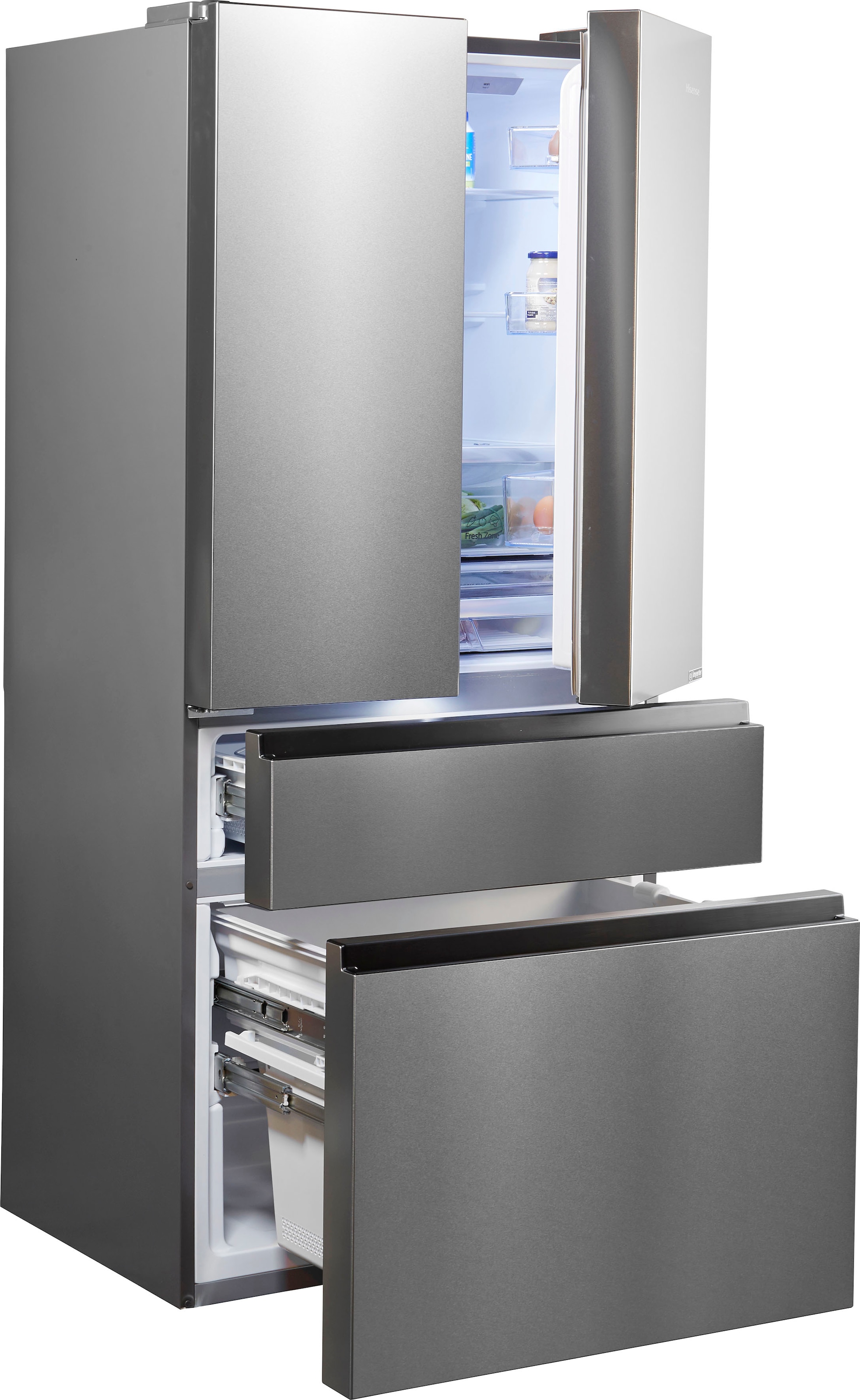 Hisense French Door breit hoch, BAUR RF540N4SBF2, cm 79,4 cm | 181,7 »RF540«