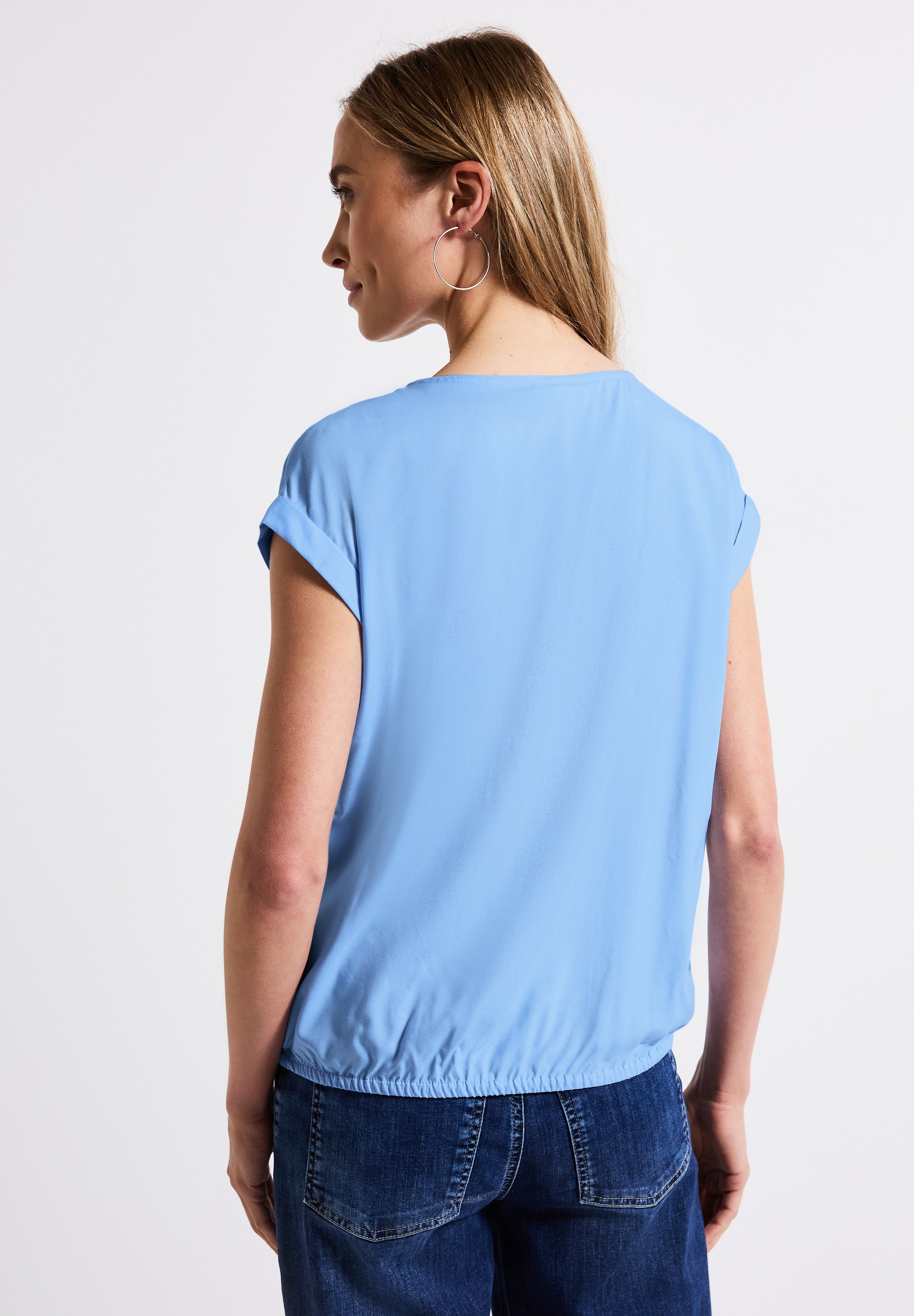 STREET ONE Hemdbluse, aus softer Viskose