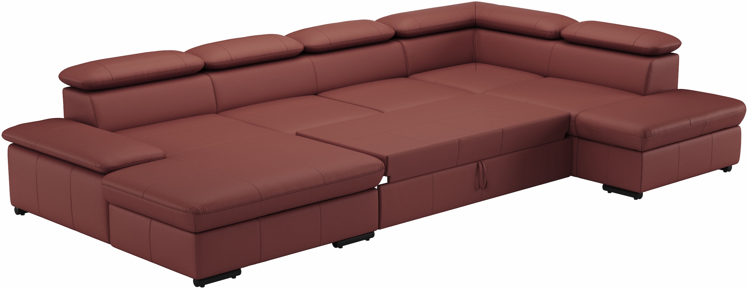 sit&more Wohnlandschaft »Alcudia U-Form«, wahlweise mit Bettfunktion