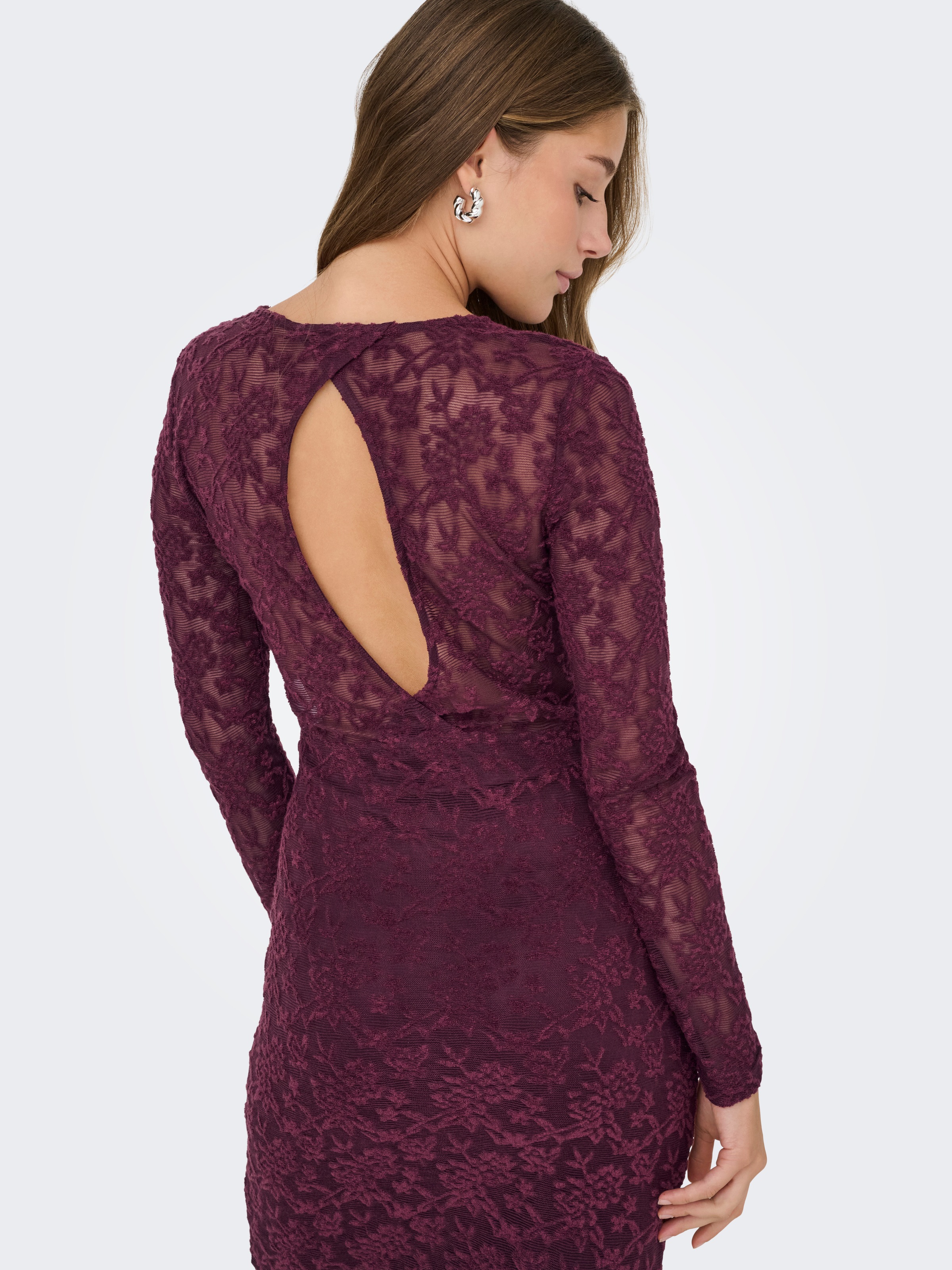 ONLY Minikleid »ONLBLAISE L/S O-NECK DRESS JRS«, Sommerkleid