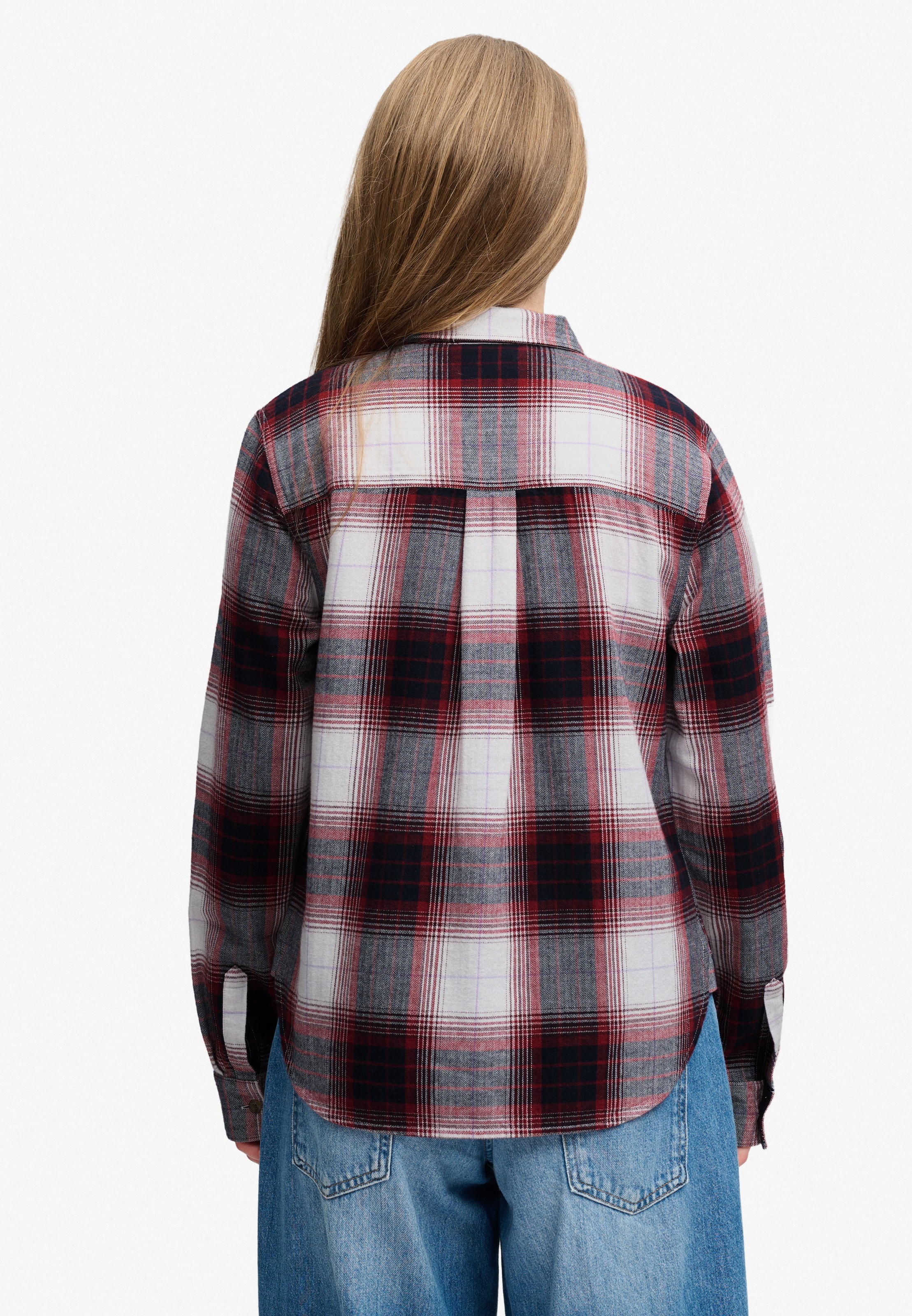 Superdry Karobluse »LUMBERJACK CHECK FLANNEL SHIRT« Baumwolle, regular fit