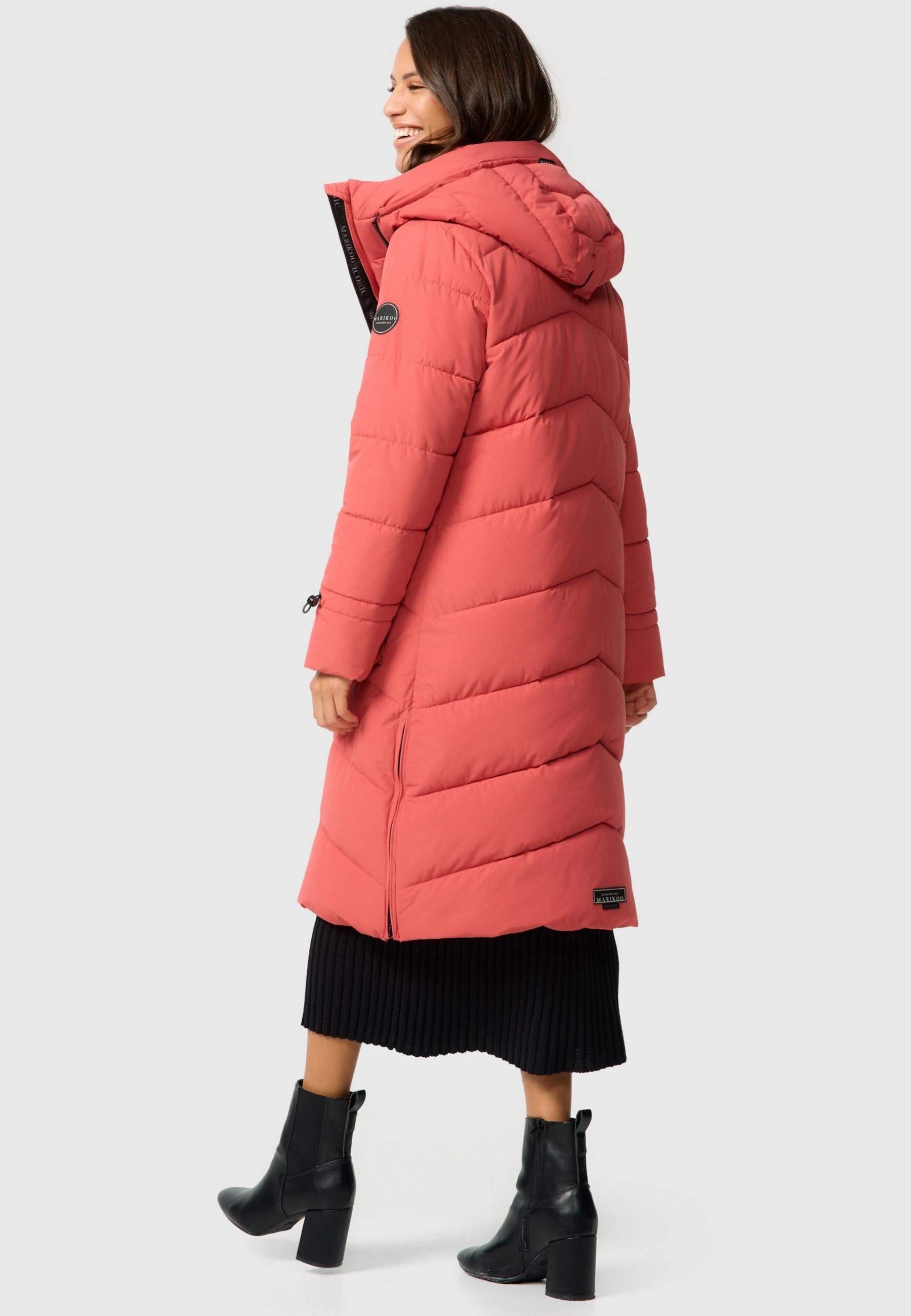 Marikoo Winterjacke »Tomomii XVI«, warmer Winter Stepp Mantel mit Kapuze