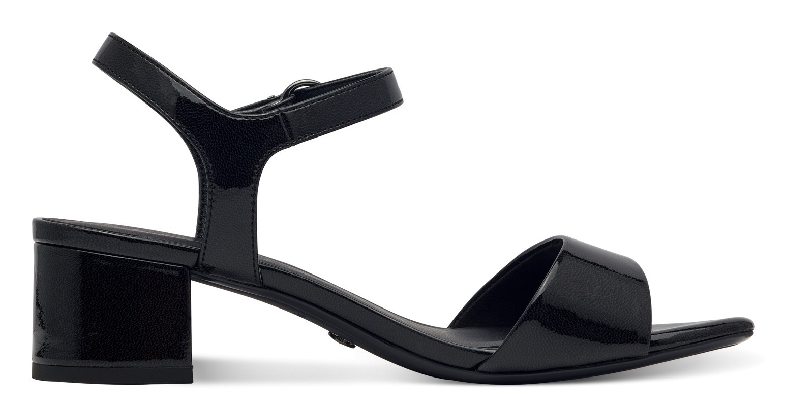 Thumbnail - Tamaris, Blockabsatz, Festtagsschuh, Abendschuh, Klett unter der Zierschnalle