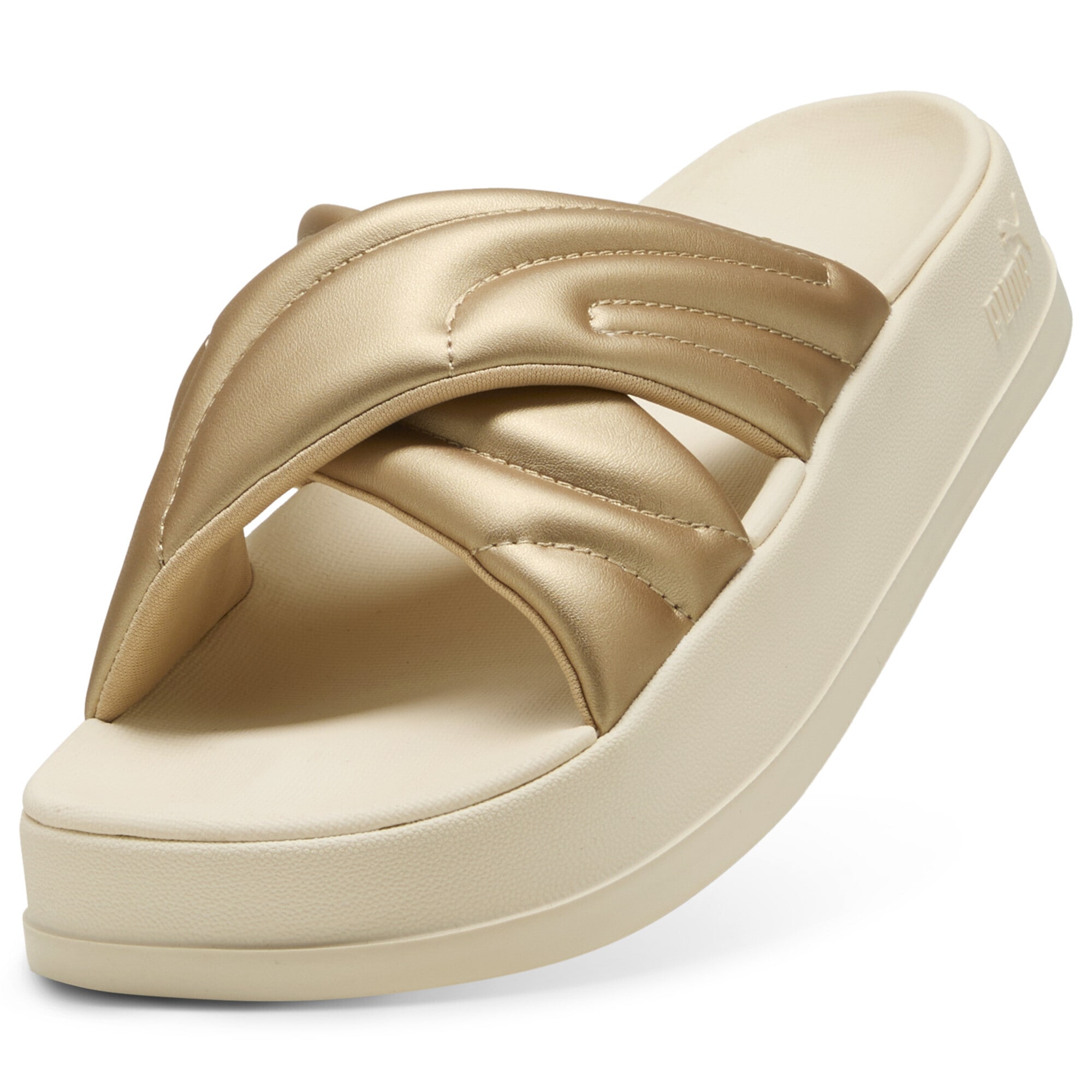 PUMA Sandale »Leadcat Platform Metallic Sandalen Damen«