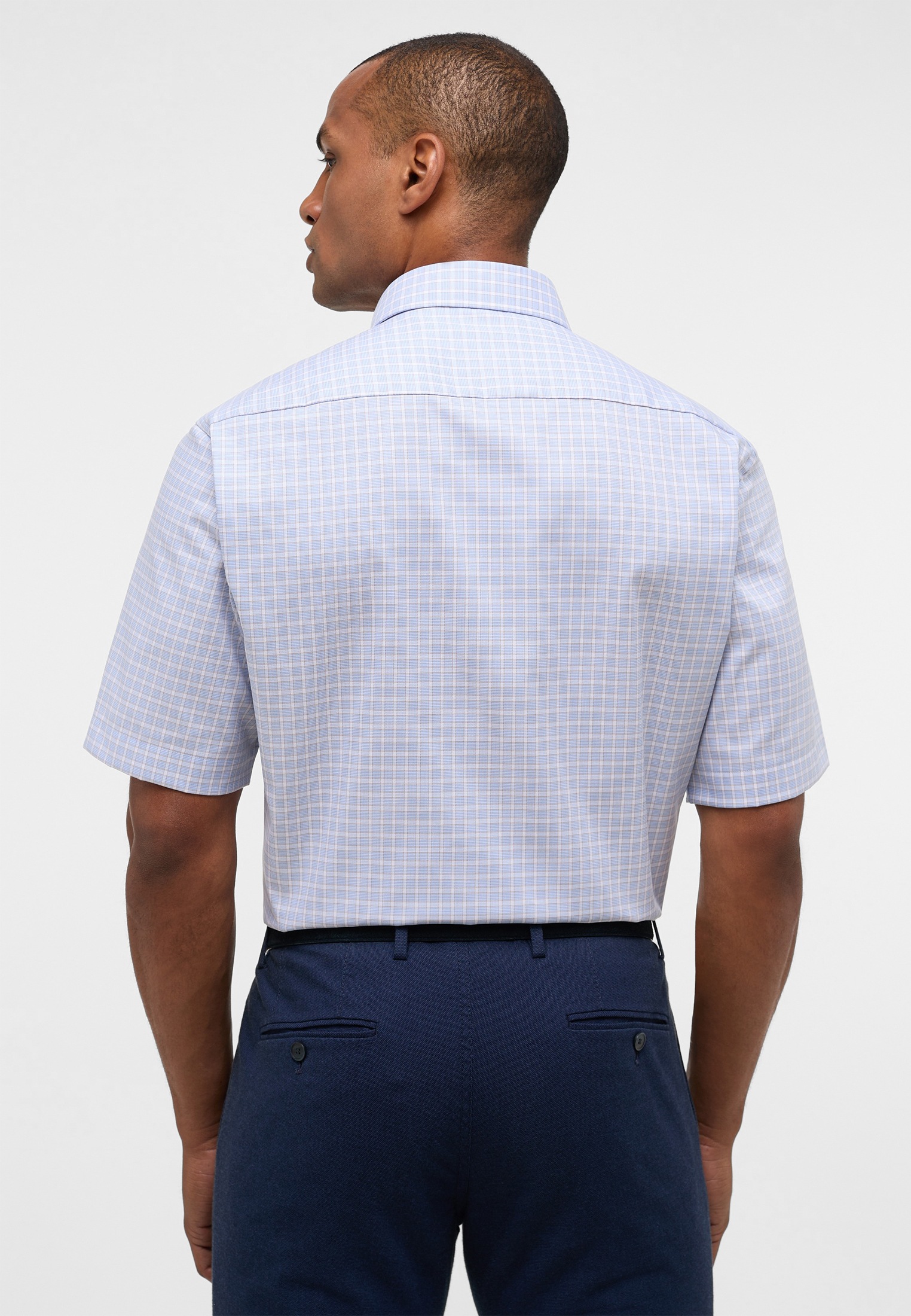 Eterna Kurzarmhemd "COMFORT FIT" NON IRON (bügelfrei) günstig online kaufen