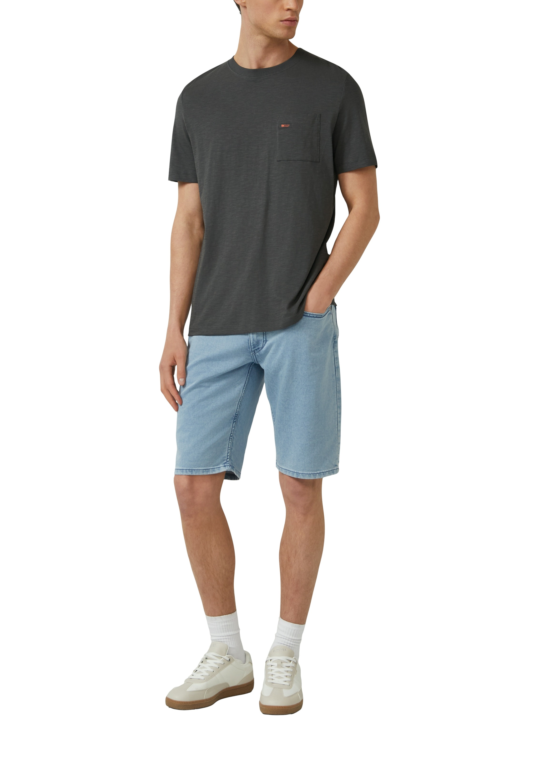 s.Oliver T-Shirt in melierter Optik günstig online kaufen