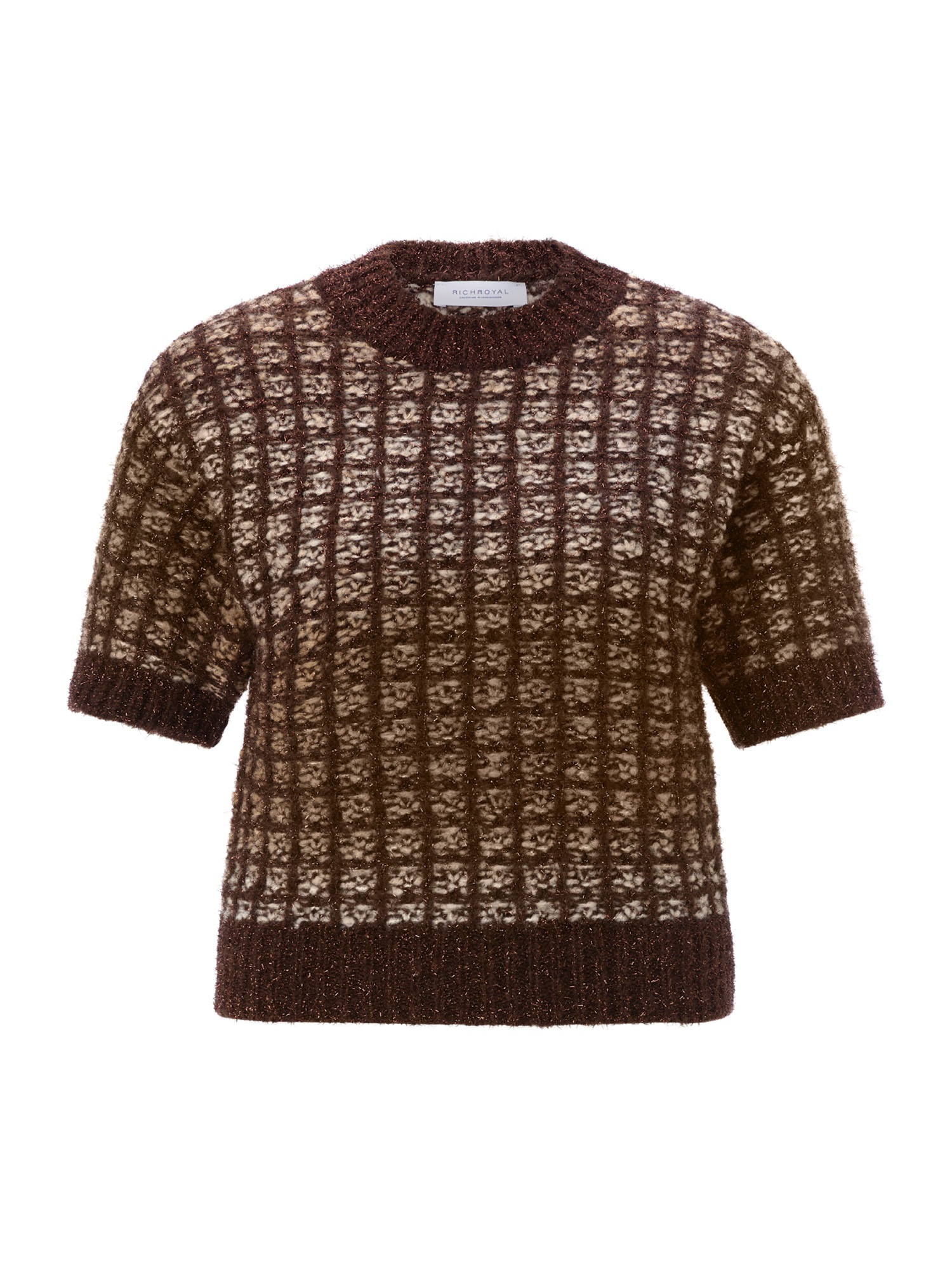 RICHROYAL Kurzarmpullover »Rich & Royal«
