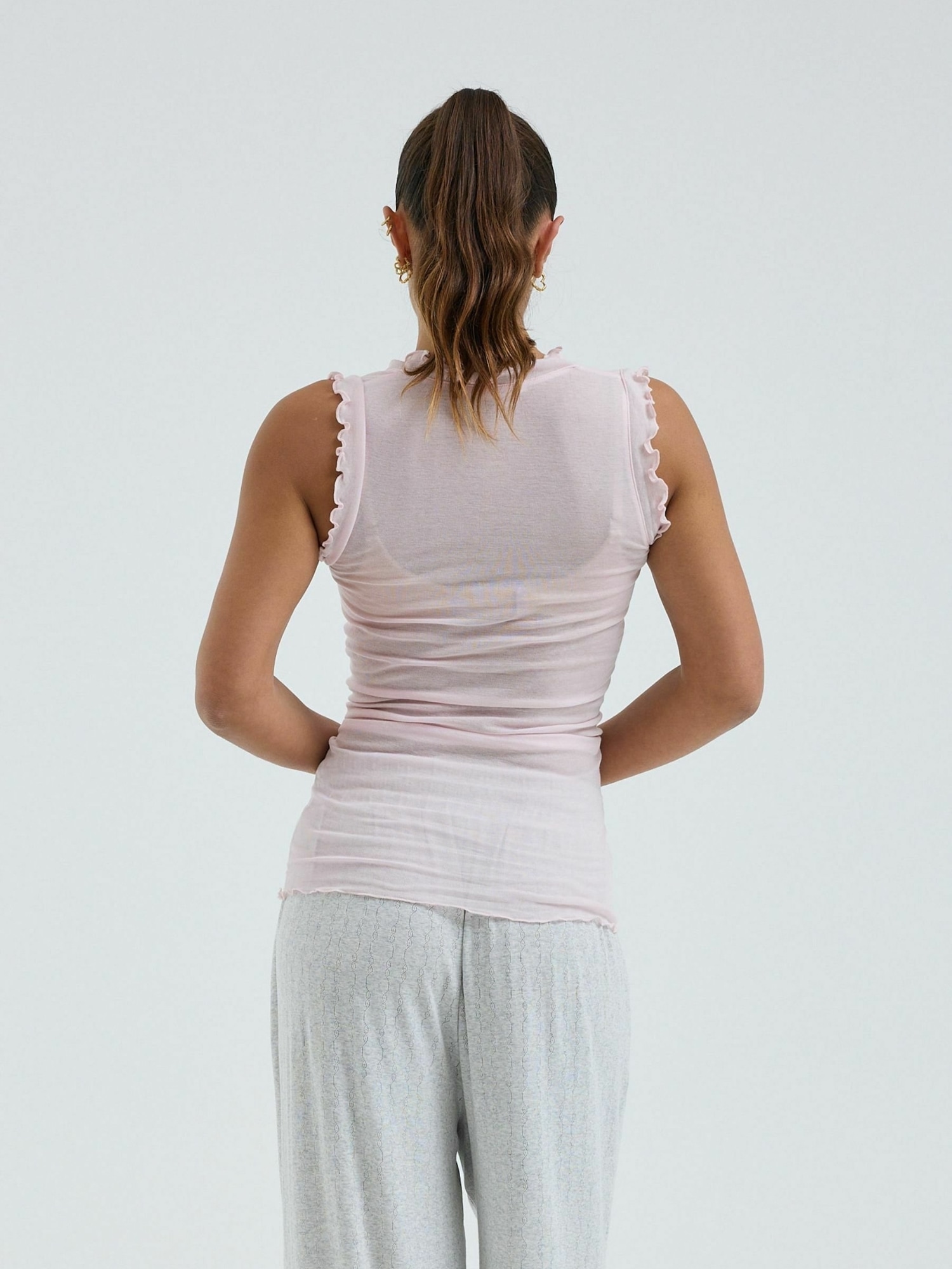 Seamless Basic Funktionstop »Seamless Basic Top Flounce«