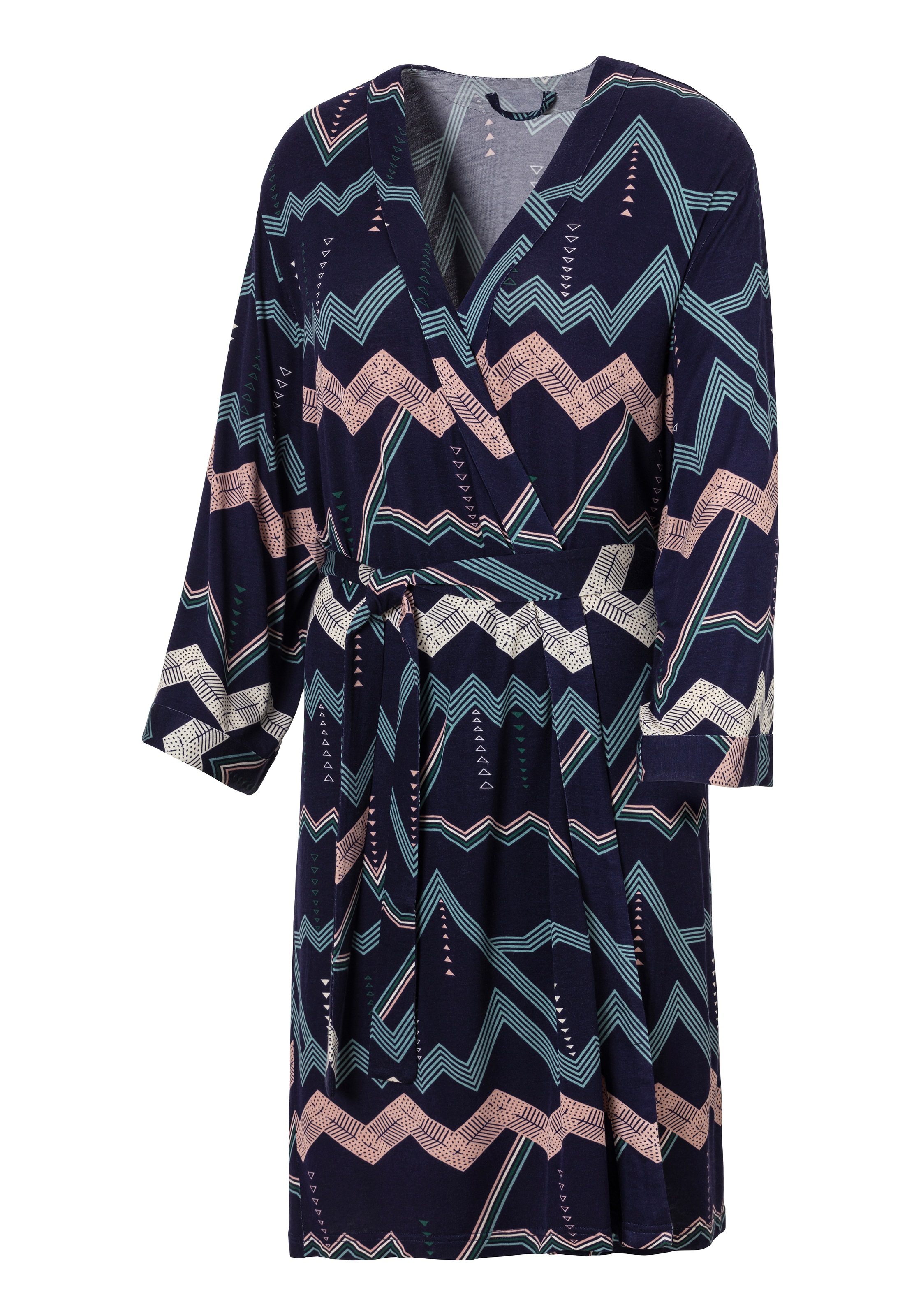 LASCANA Kimono, Muster mit online bestellen | BAUR grafischem Zick-Zack