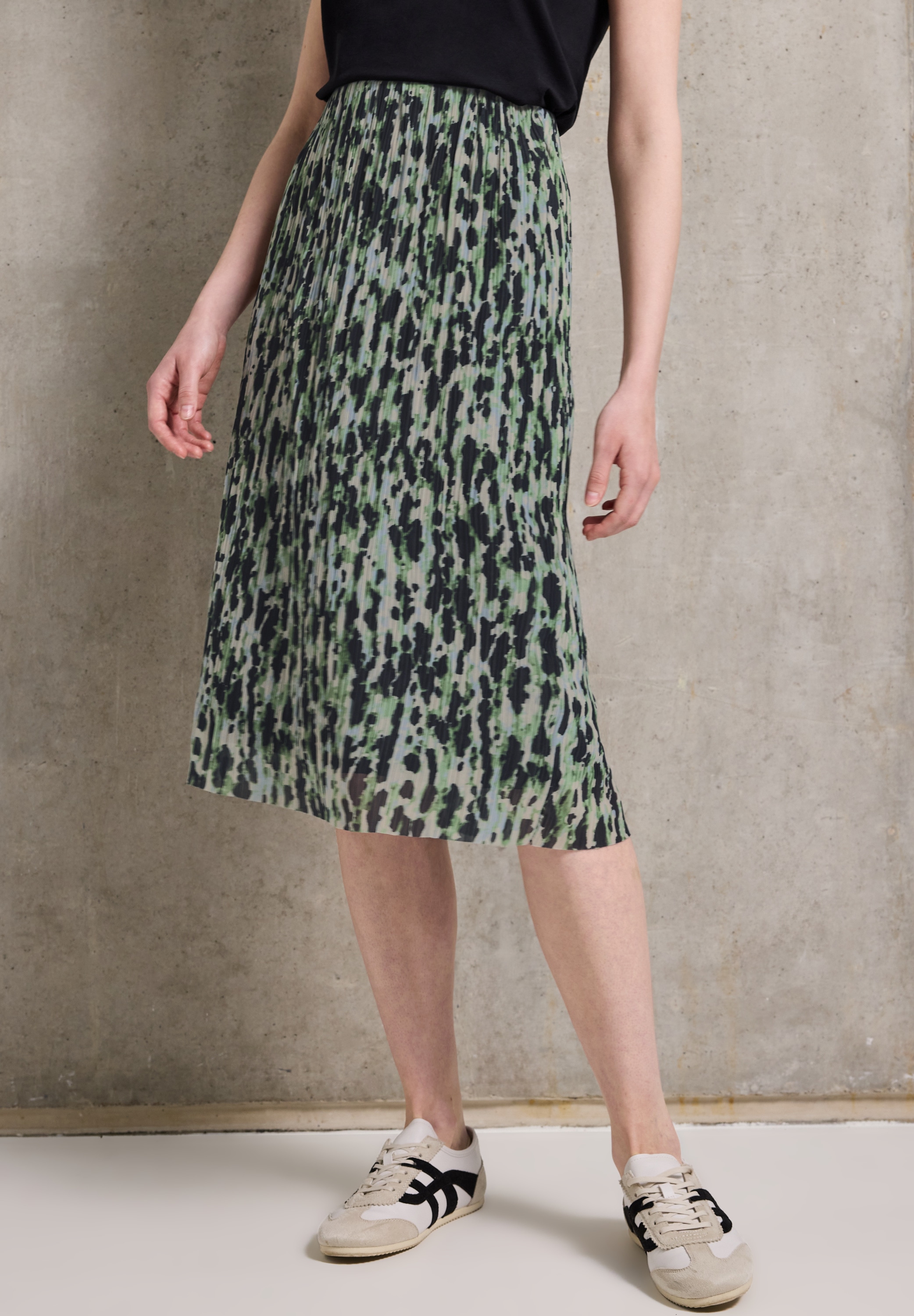 STREET ONE STUDIO Maxirock Middle Waist