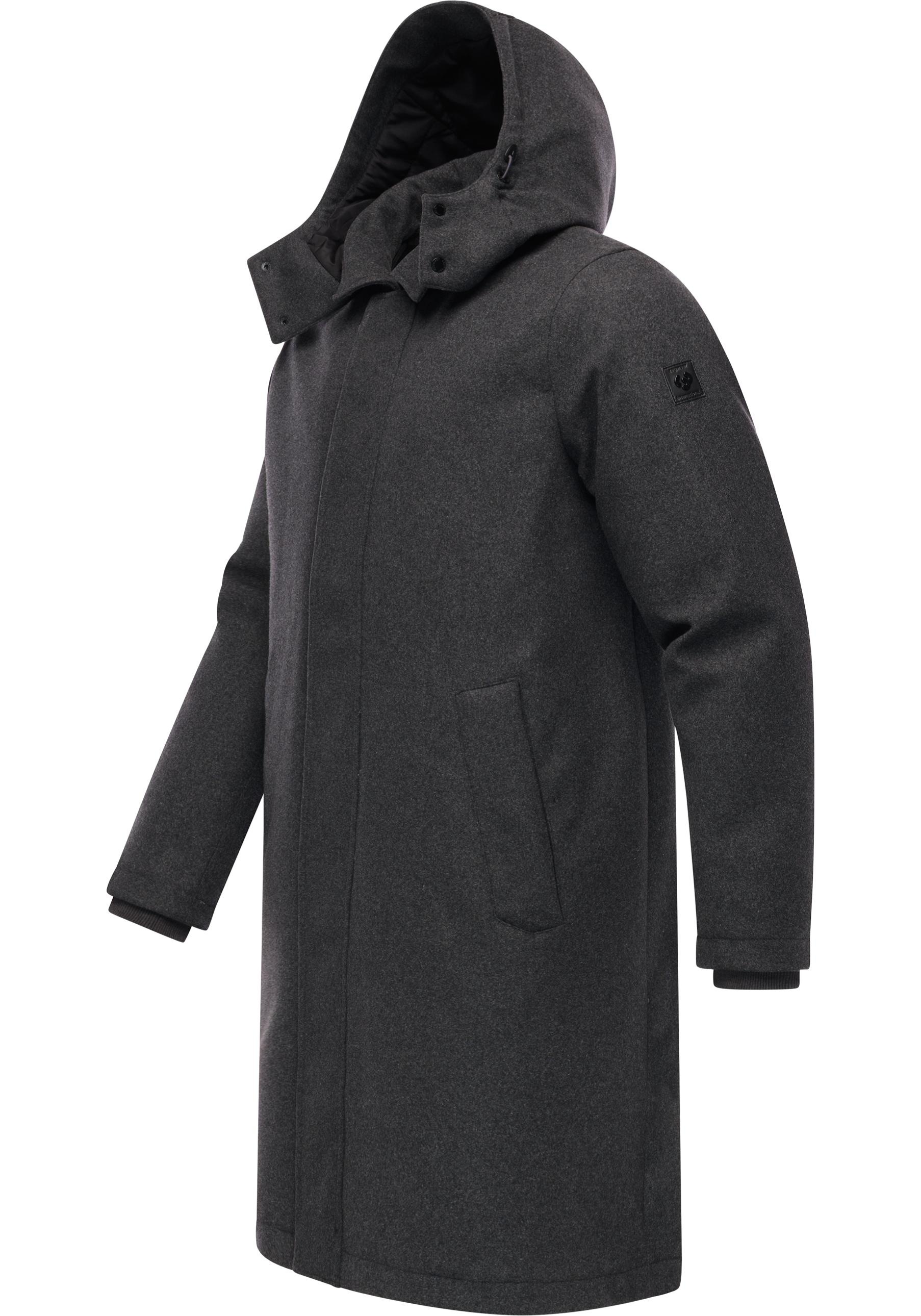 Ragwear Wintermantel "Isaq Felt YOUMODO", Wasserdichter Mantel in Wolloptik günstig online kaufen
