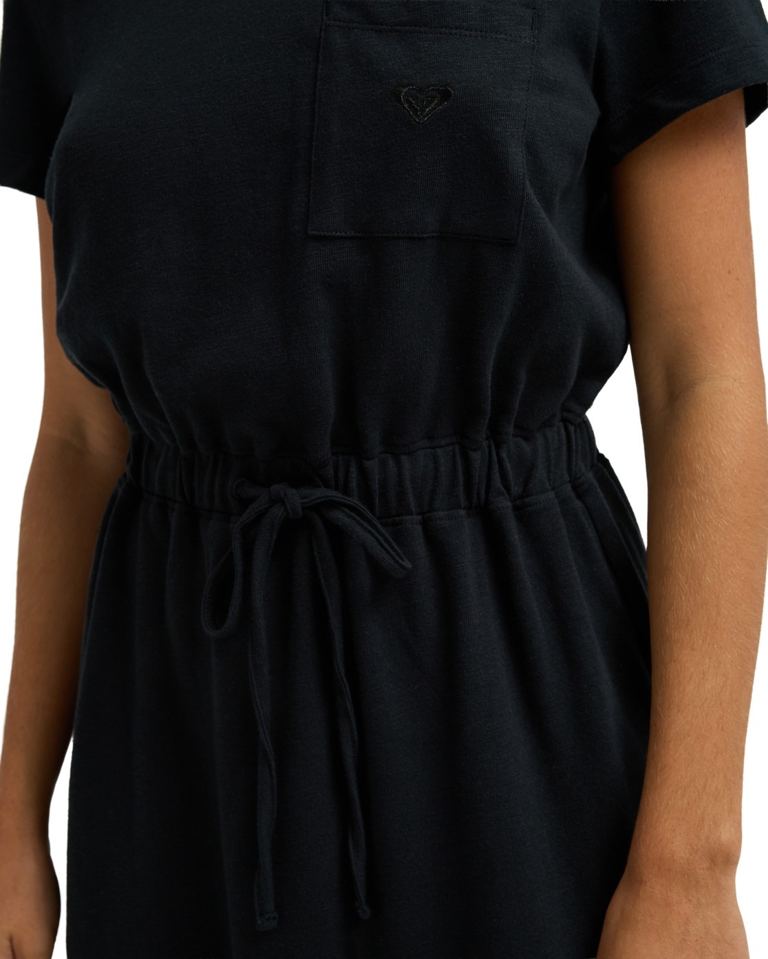 ROXY Sunny Expedition Solid Jersey Dress Black XXL 3